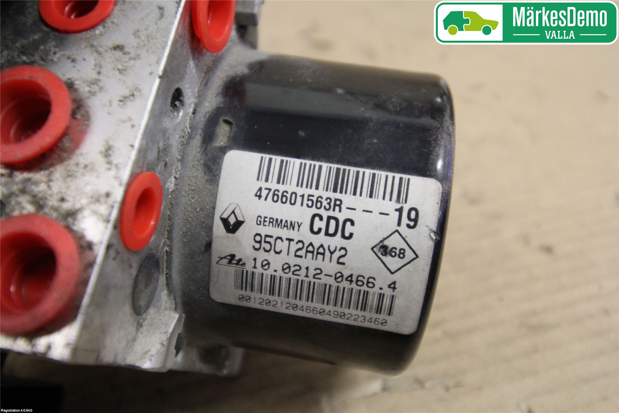 Renault SCÉNIC III / GRAND SCÉNIC 09-16 Abs Hydraulaggregat