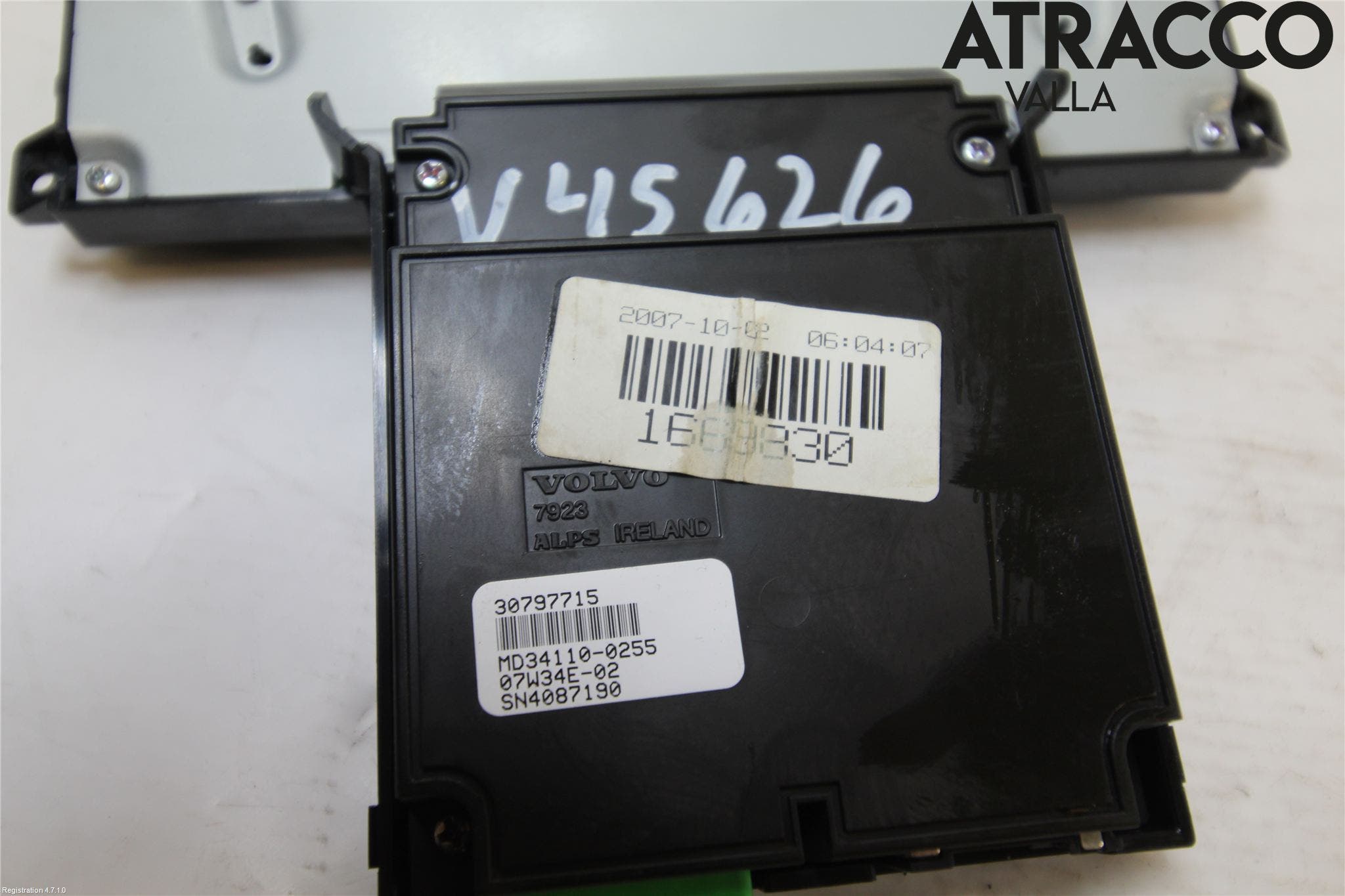 Volvo S80 07-13 Kontrolldisplay