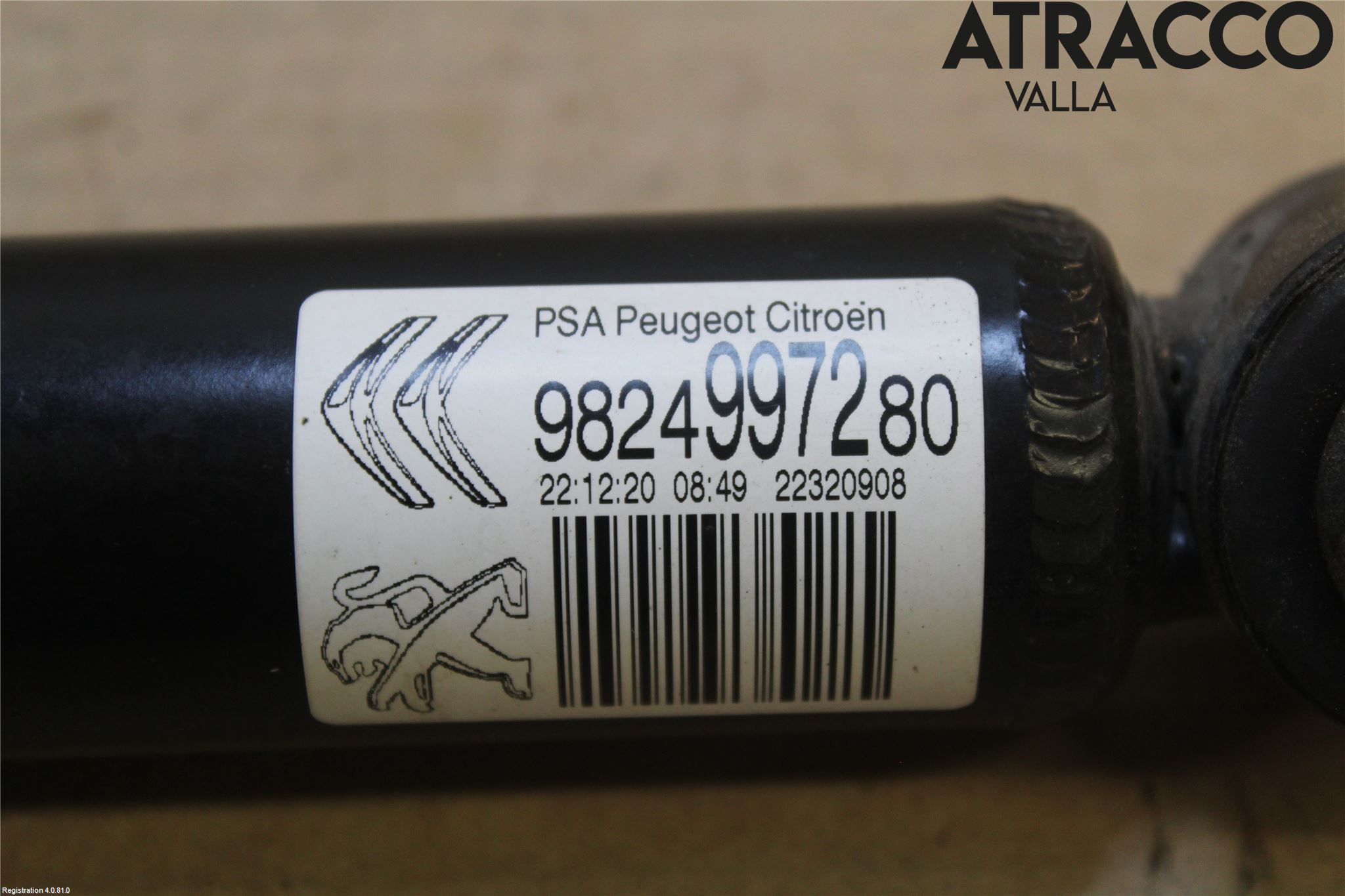 Citroen COTROEN C3 17-24 Stötdämpare Bak