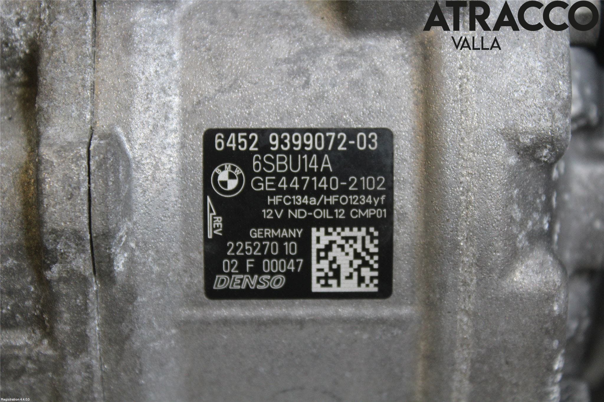 BMW 5 F10/F11/F18 09-17 Ac Kompressor