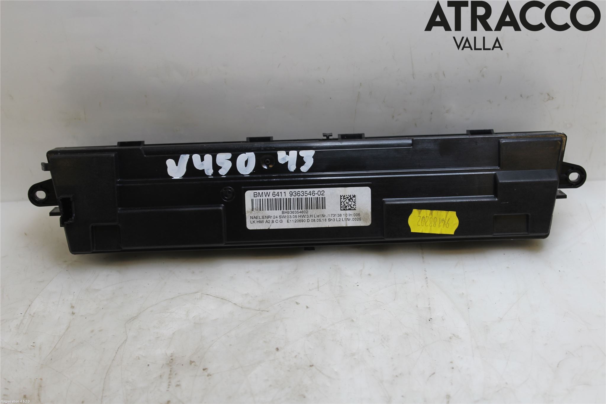 BMW 4 F32/F33/F82/F83 13-20 Ac Styrenhet Ac Manöveren