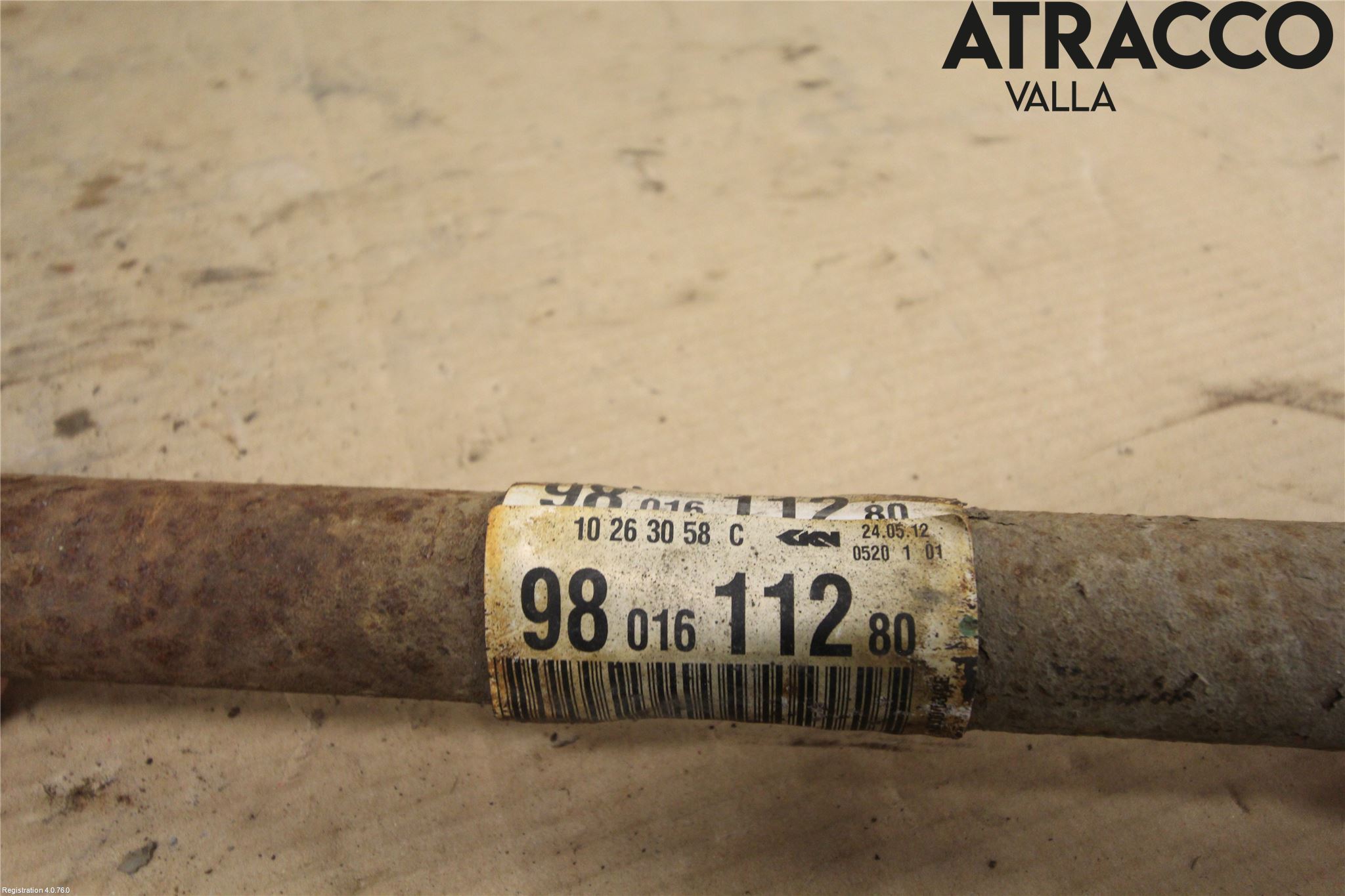 Peugeot 208 12-15 Drivaxel Fram Höger