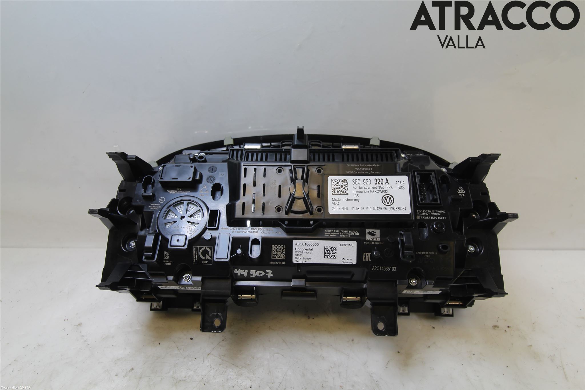 Volkswagen VW PASSAT 15-19 Instrument Komb