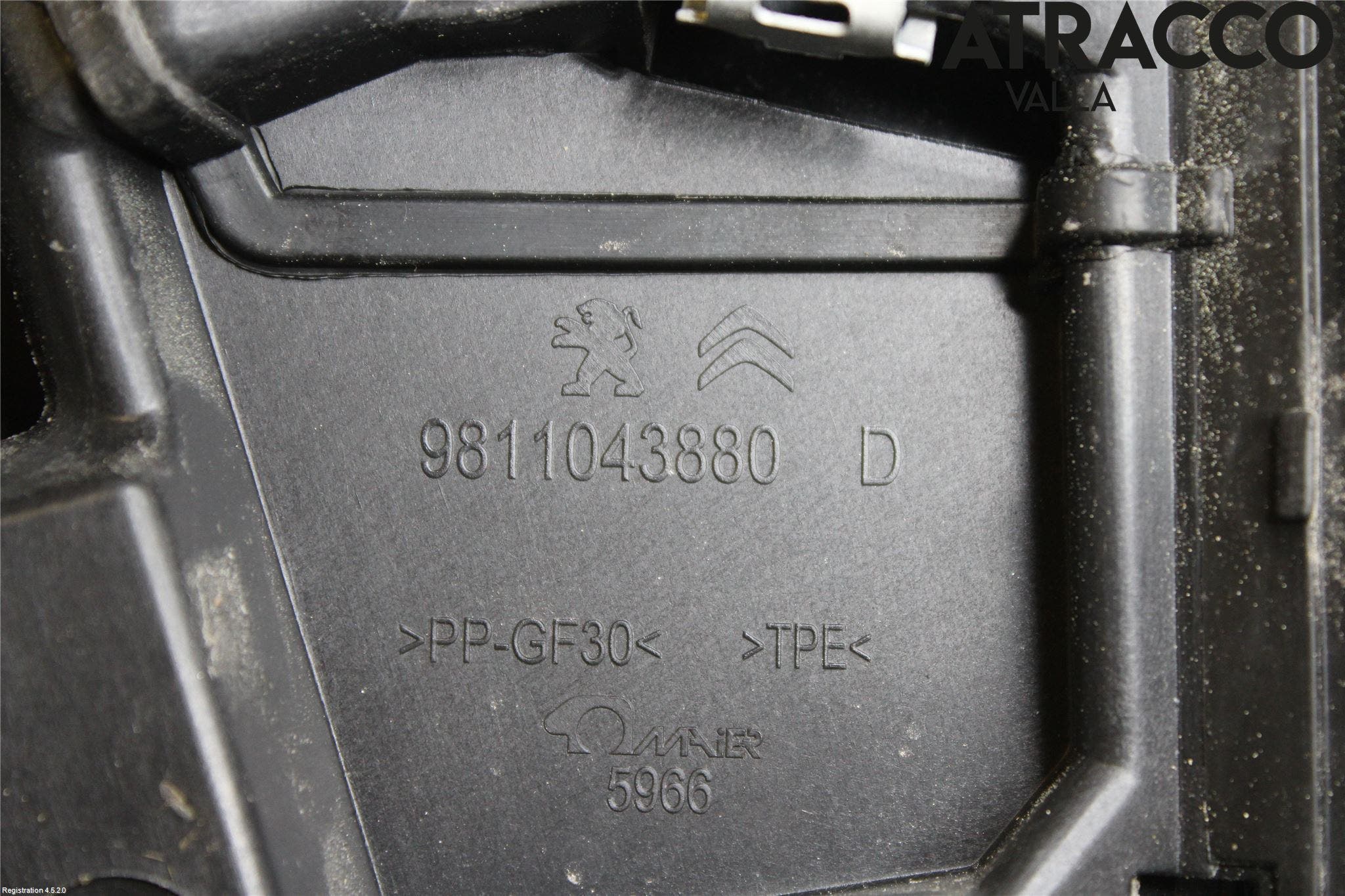 Peugeot 3008 17-24 List Bak-Baklucka