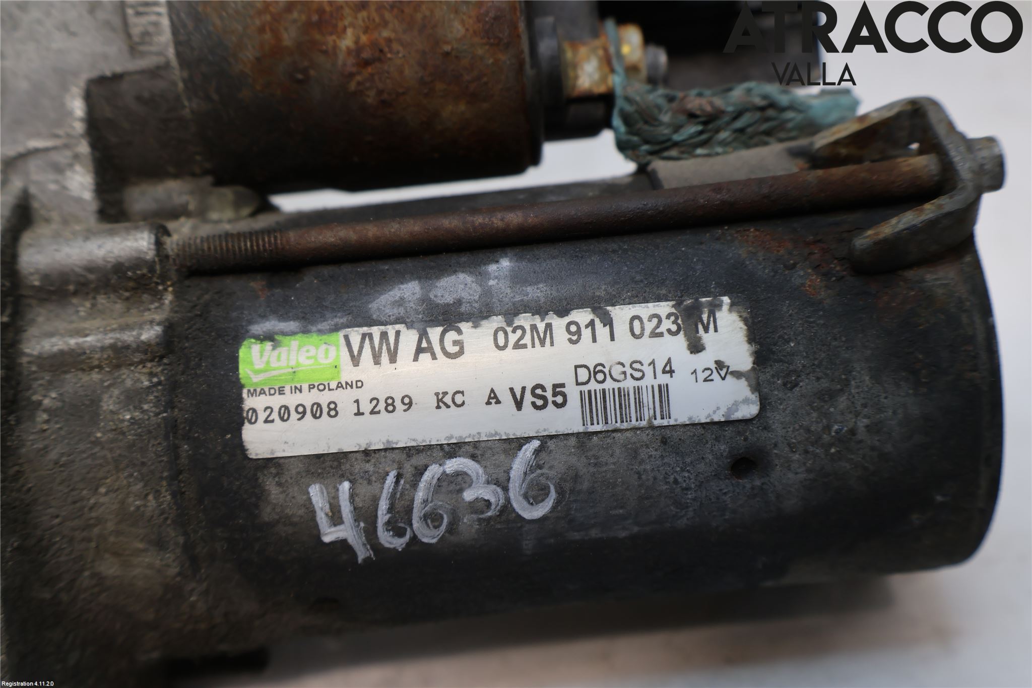 Volkswagen VW PASSAT 05-11 Startmotor