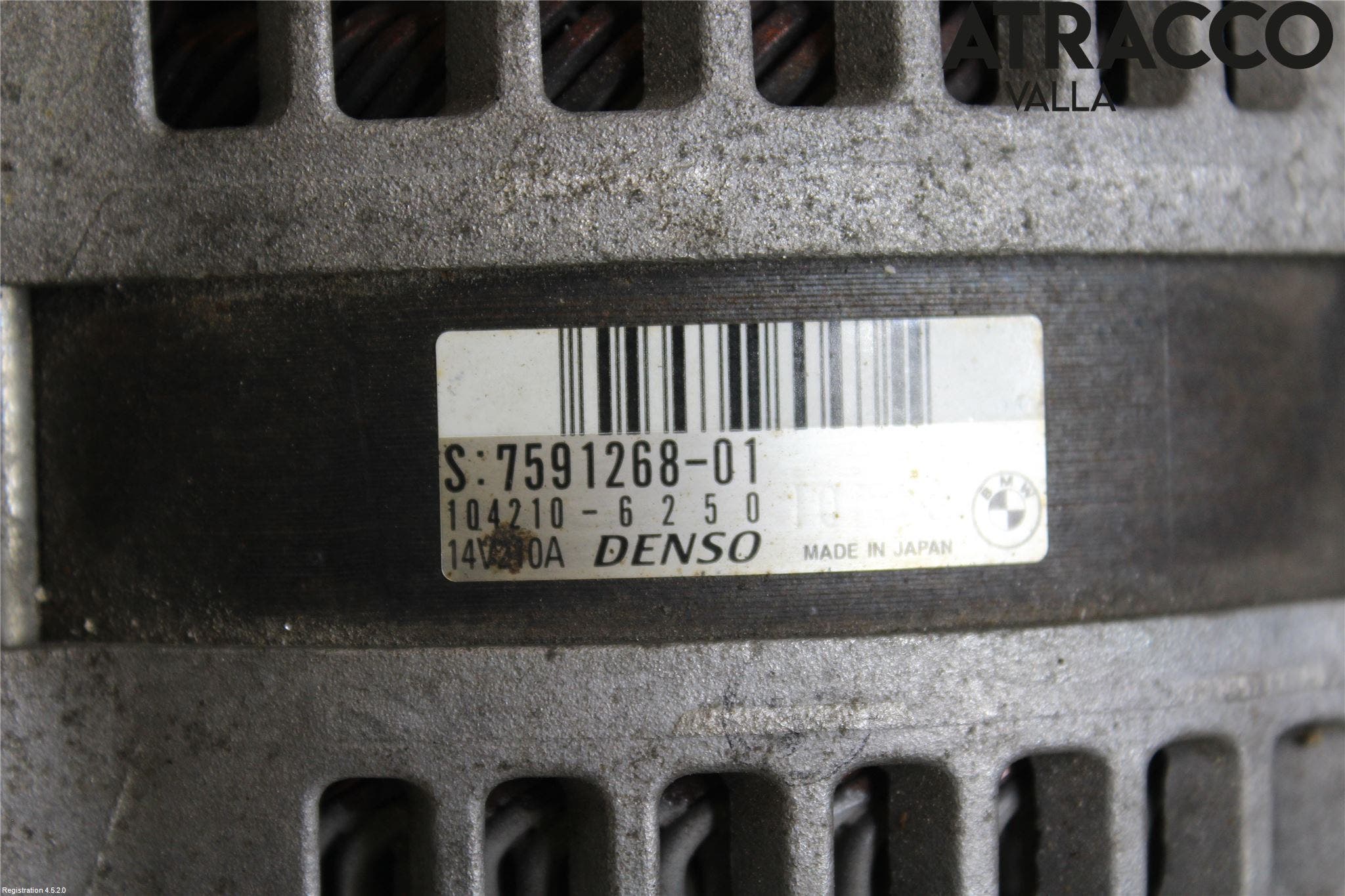 BMW 5 F10/F11/F18 09-17 Generator