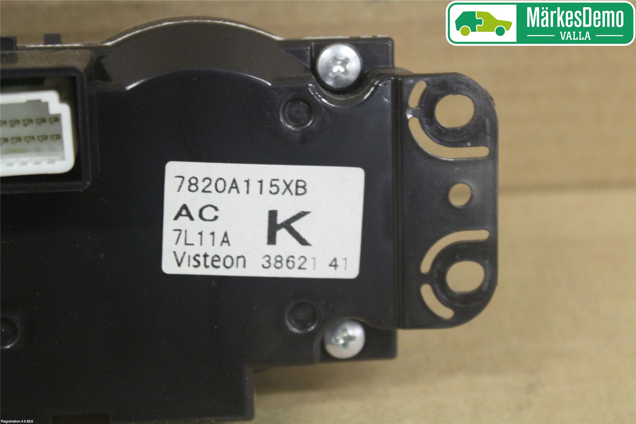 Mitsubishi OUTLANDER 07-12 Värmereglage