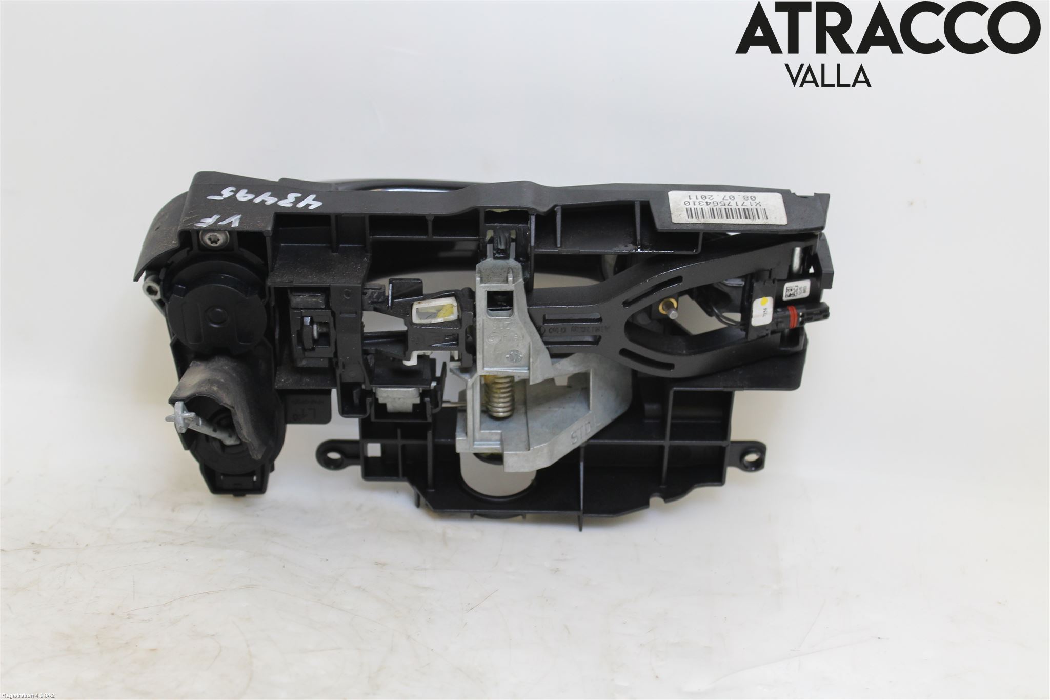 BMW 5 F10/F11/F18 09-17 Dörrhandtag Yttre Vä