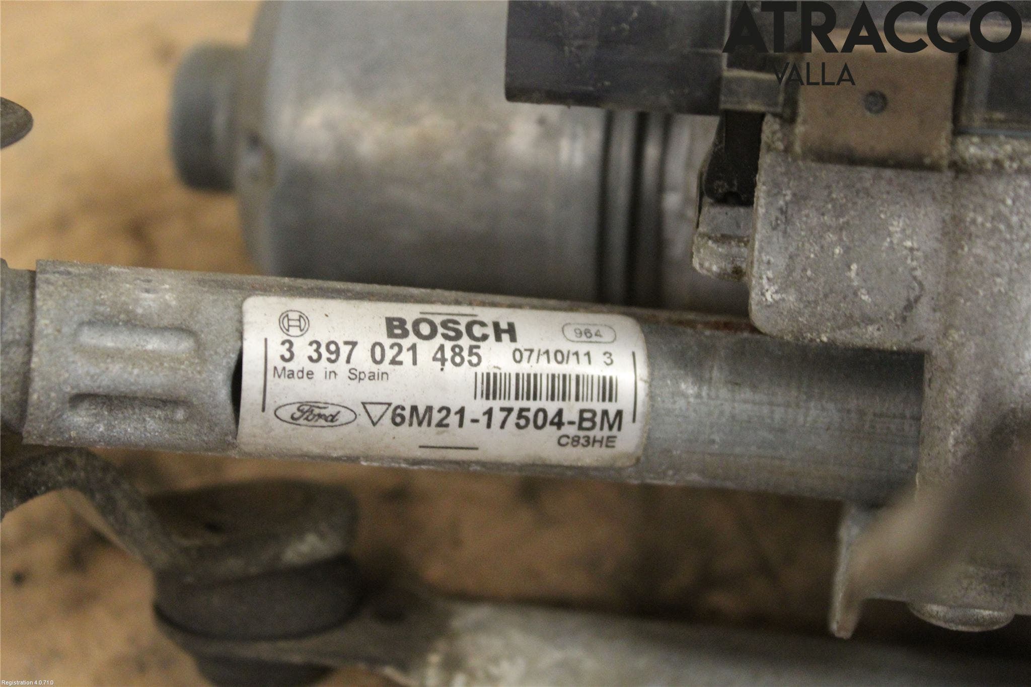 Ford S-MAX 06-15 Torkarmotor Vindruta