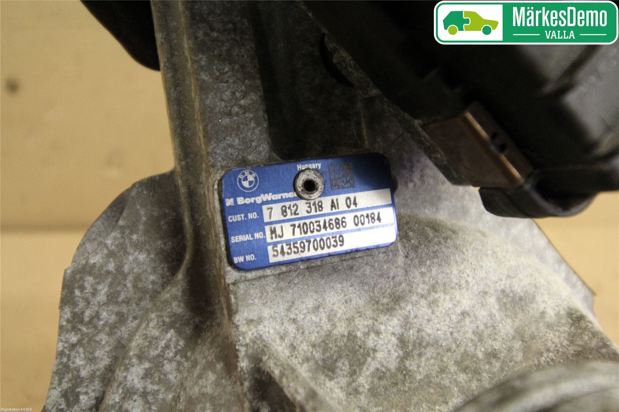 Mini COUNTRYMAN R60 11-16 Turboaggregat