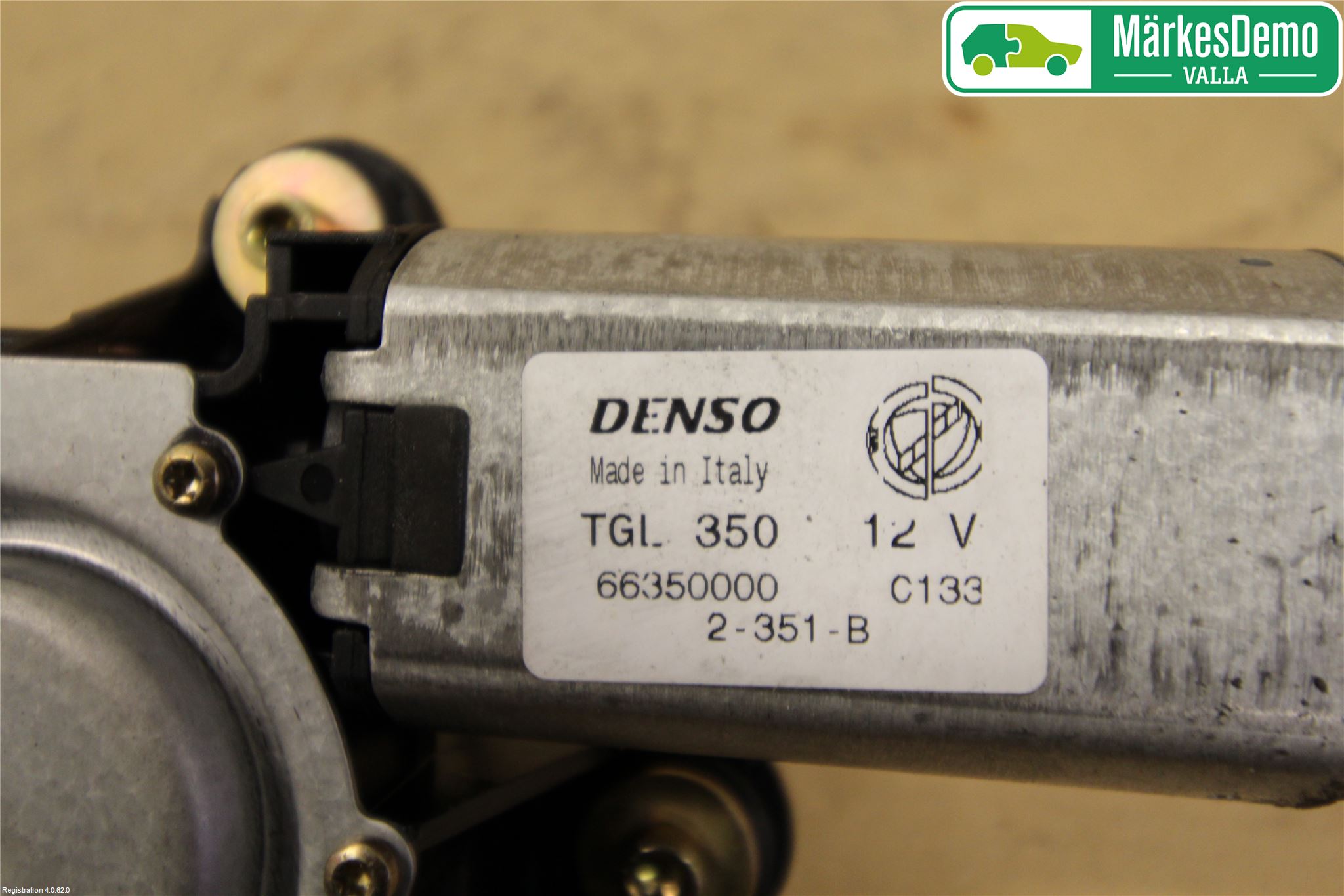 Fiat PUNTO 00-18 Torkarmotor Baklucka