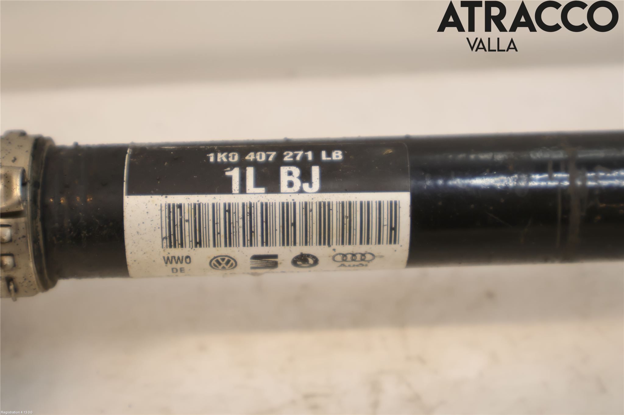 Volkswagen VW GOLF VI 09-13 Drivaxel Fram Vänster