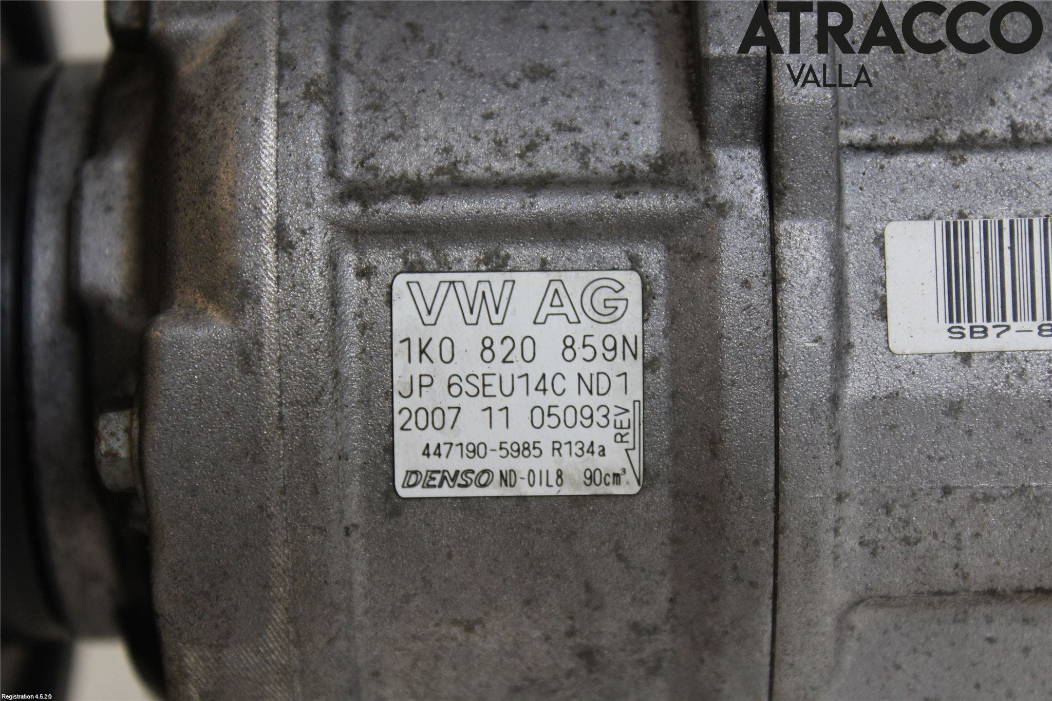 Volkswagen VW GOLF V 04-09 Ac Kompressor