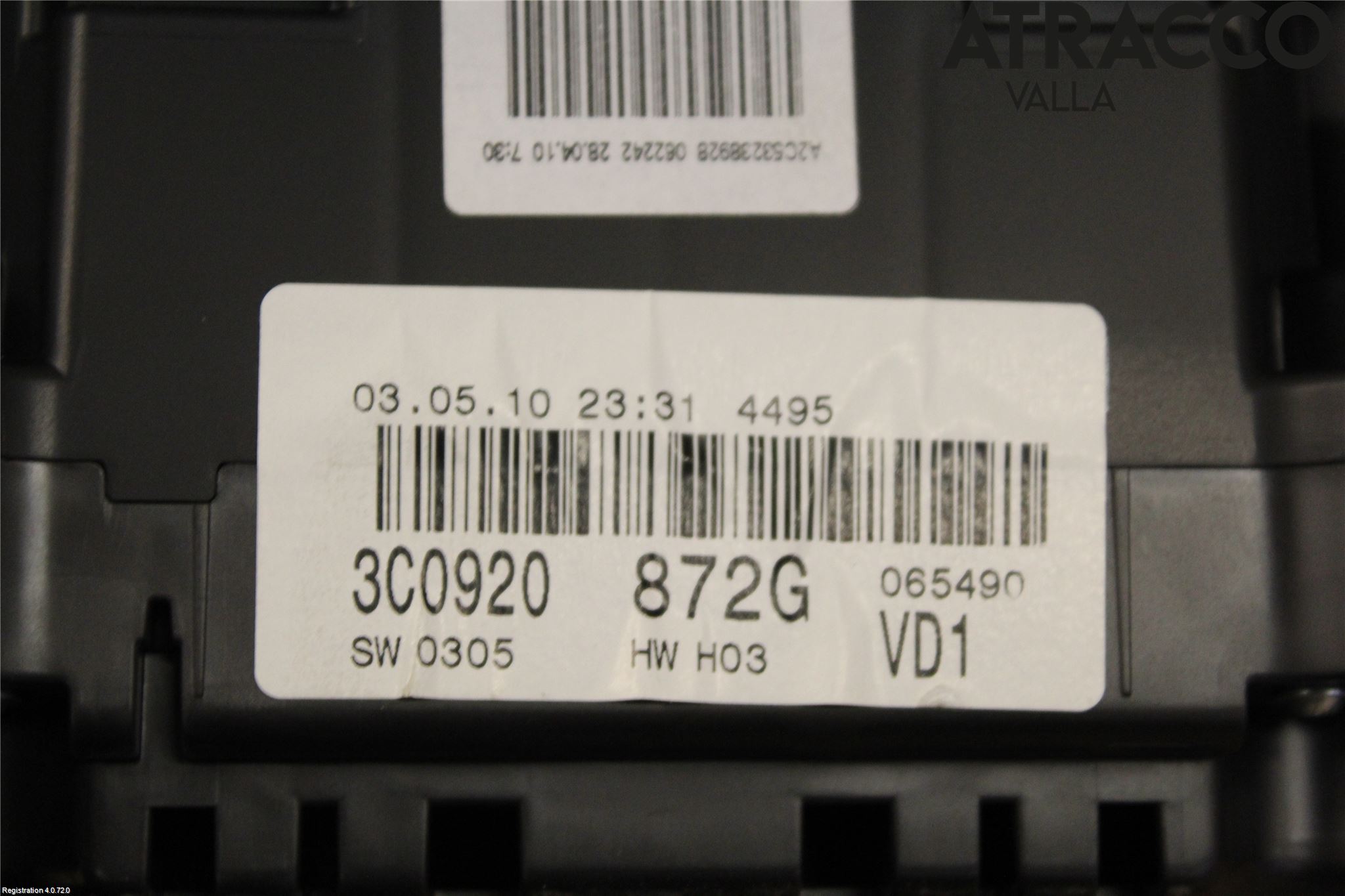 Volkswagen VW PASSAT 05-11 Instrument Komb