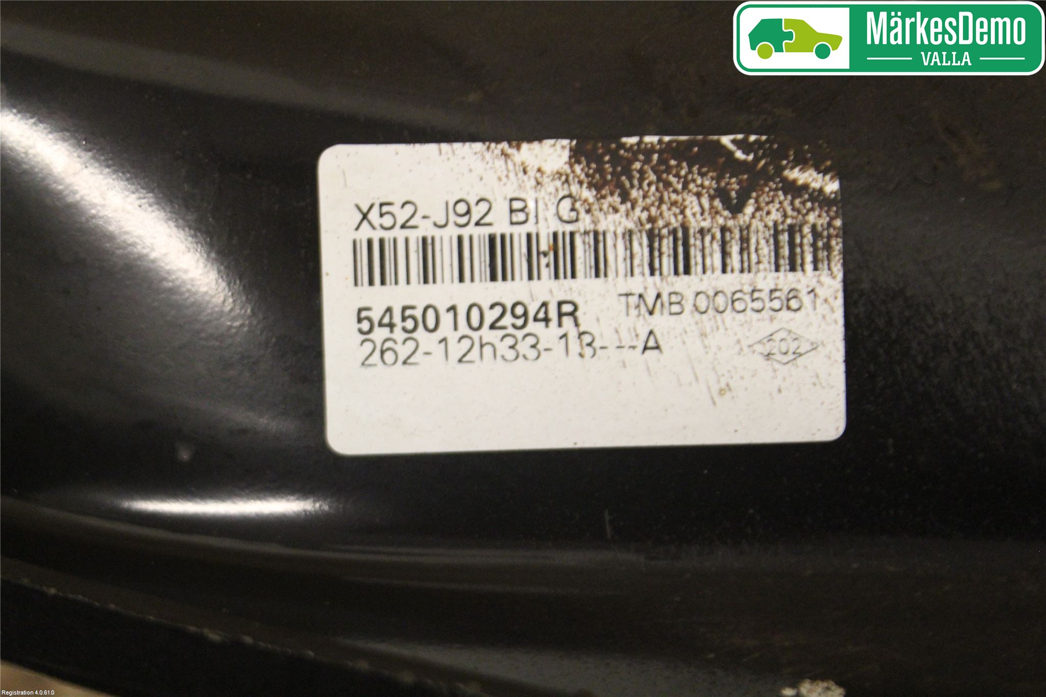 Dacia SANDERO/STEPWAY 13-20 Bärarm Fram Undre Vä