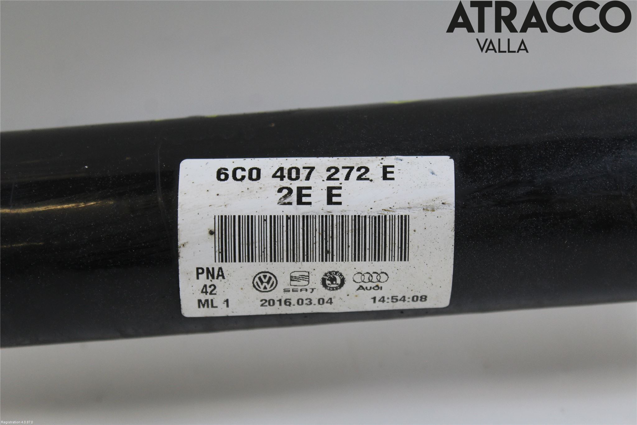 Volkswagen VW POLO 10-17 Drivaxel Fram Höger