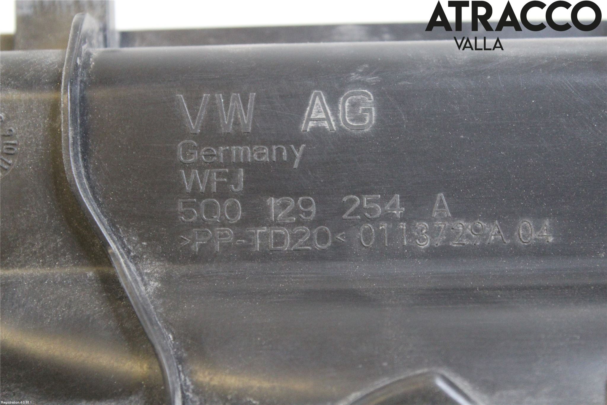 Volkswagen VW GOLF / E-GOLF VII 13-20 Deflektor Plåt-Plast Kylning