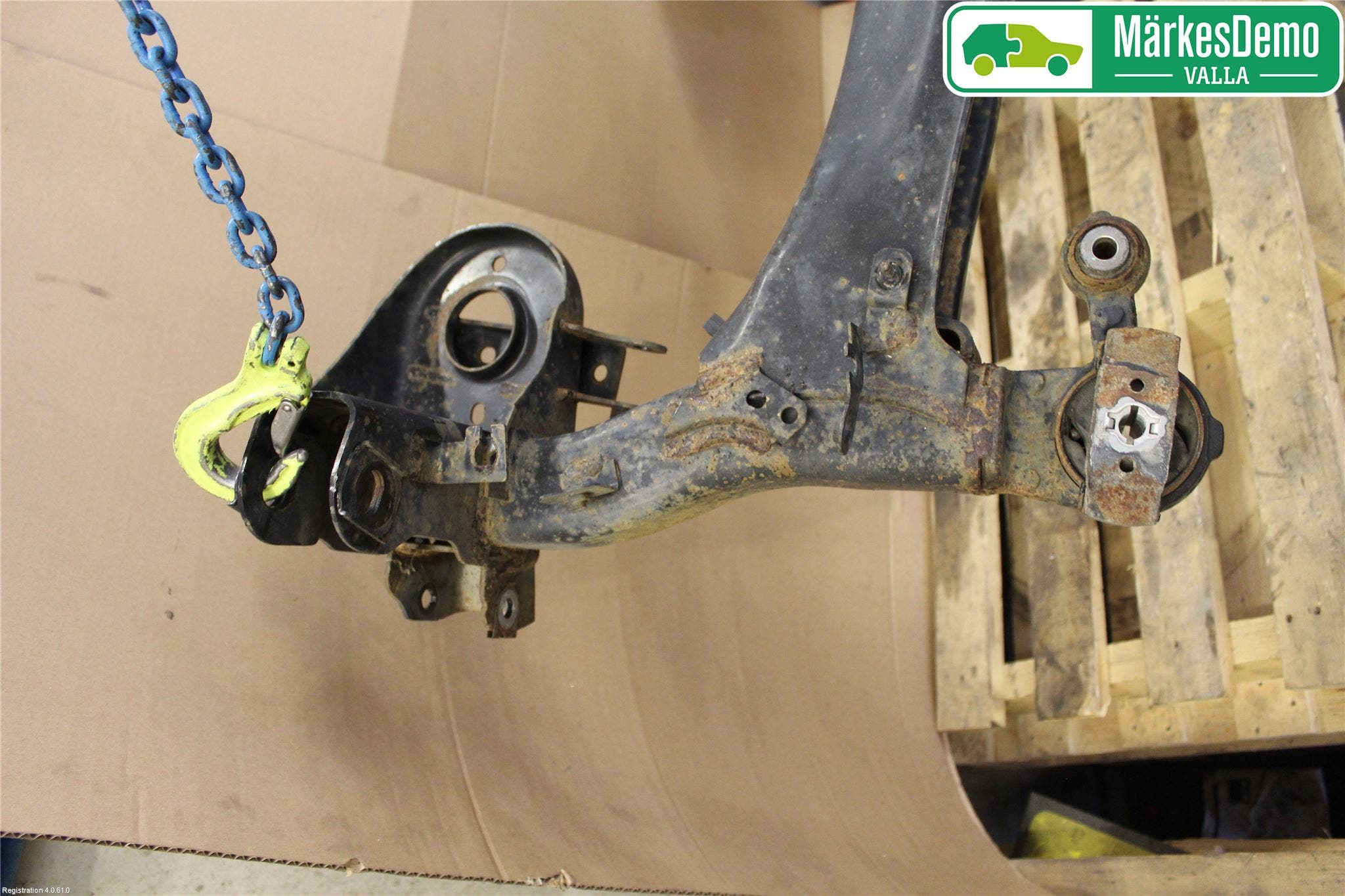 Renault LAGUNA III 08-10 Bakaxelbalk