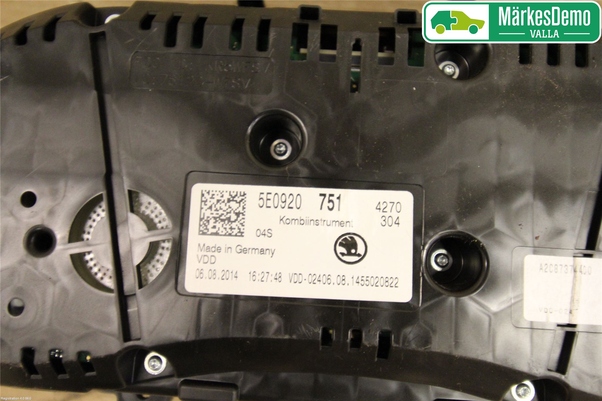 Skoda SUPERB 09-15 Instrument Komb