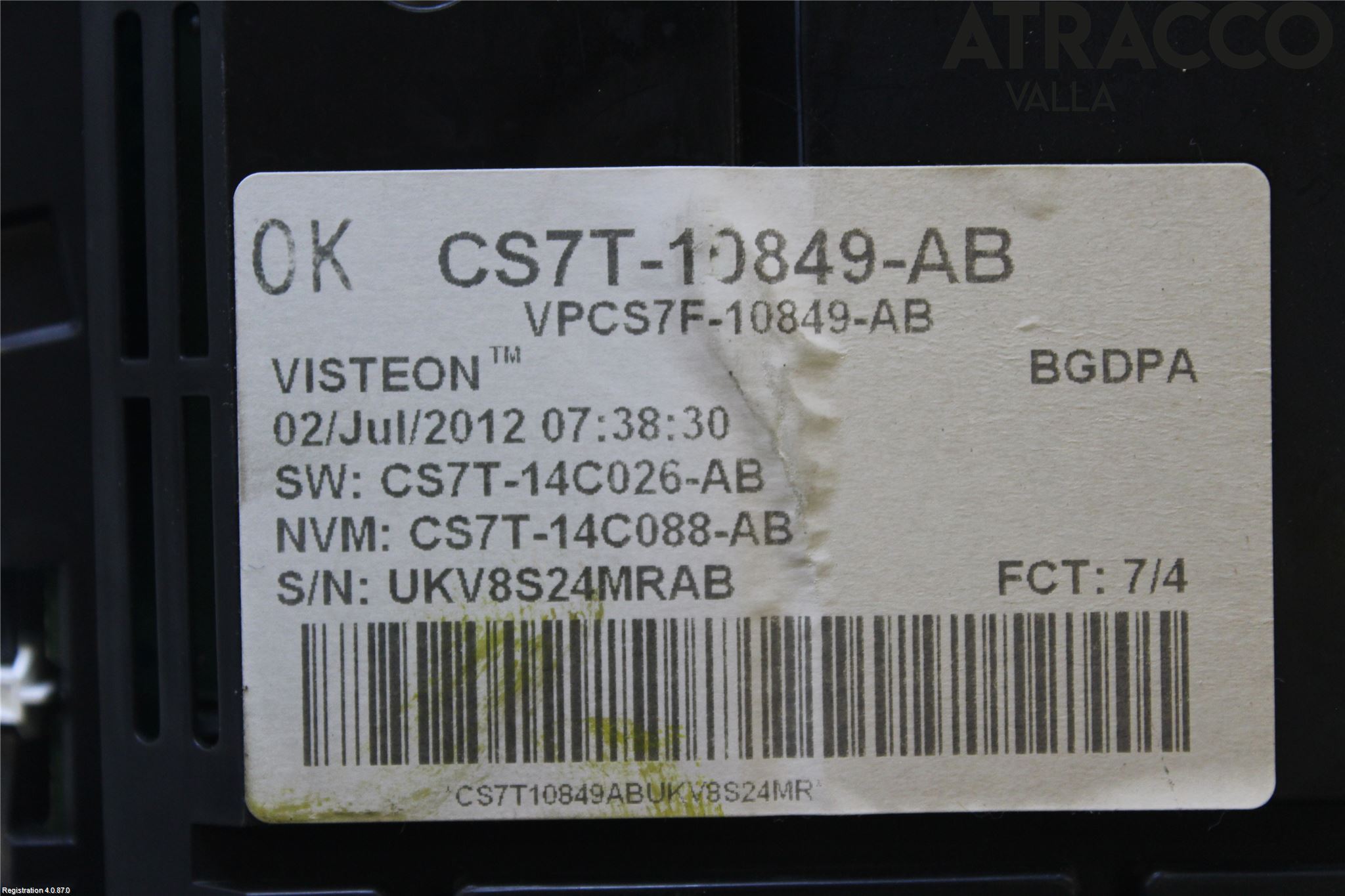 Ford GALAXY 06-15 Instrument Komb