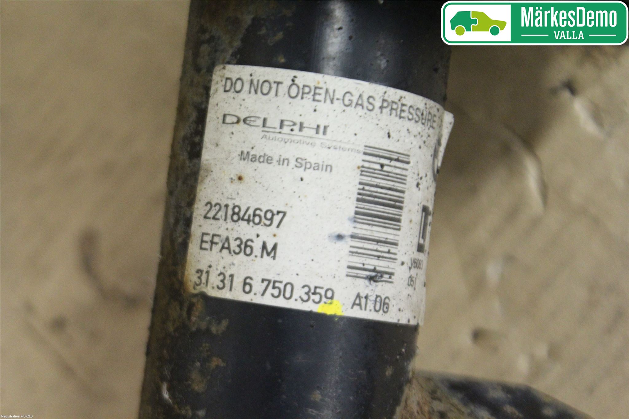 BMW X5 E53     99-06 Fjäderben Fram Vänster