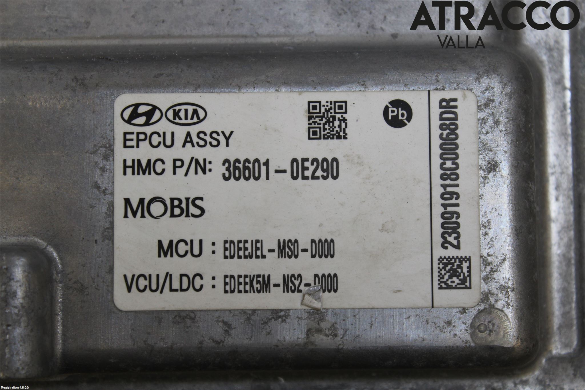 Kia NIRO (DE) 17-22 Batteriladdare Högspänning