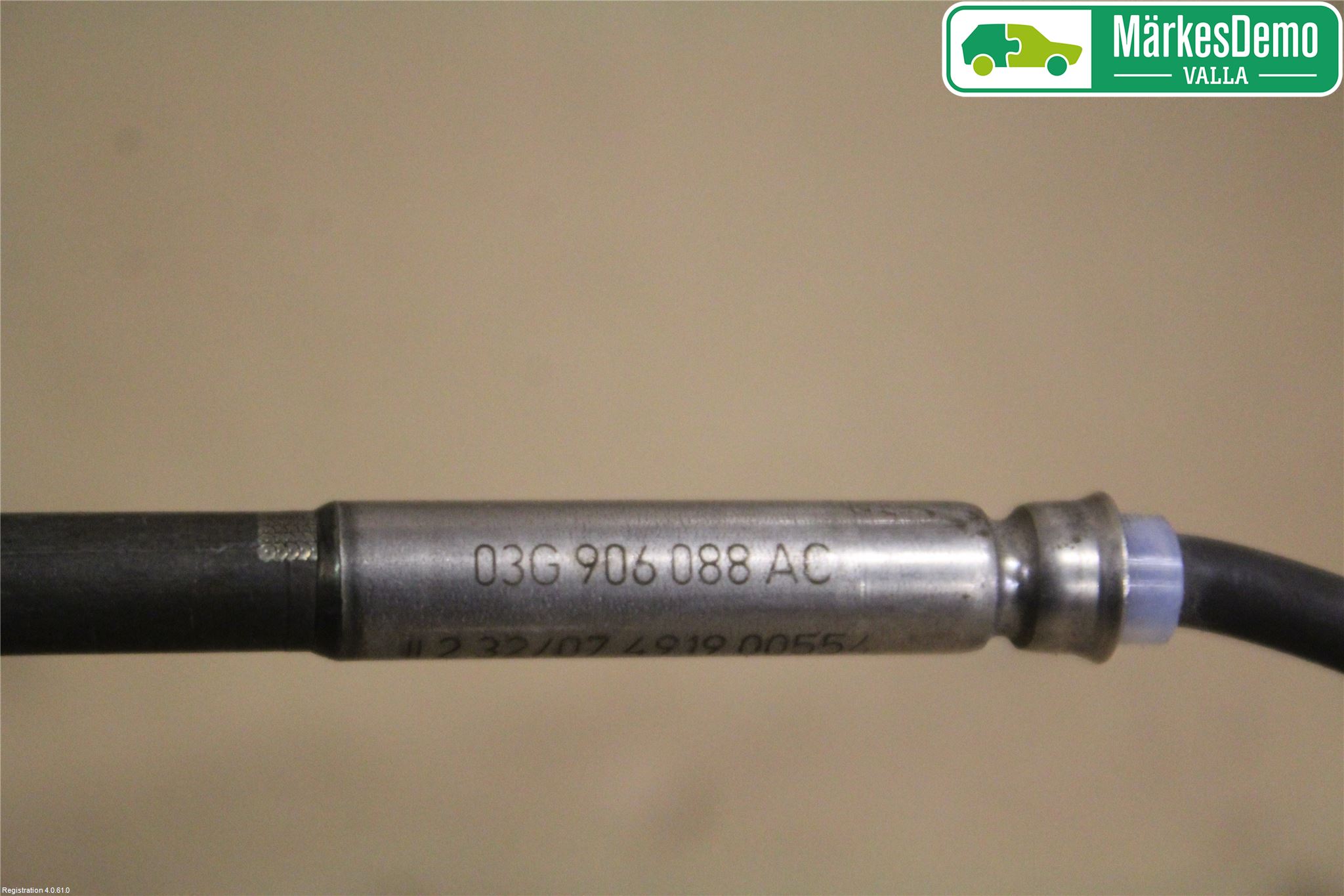 Volkswagen VW POLO 05-09 Givare Temp-Tryck Avgas