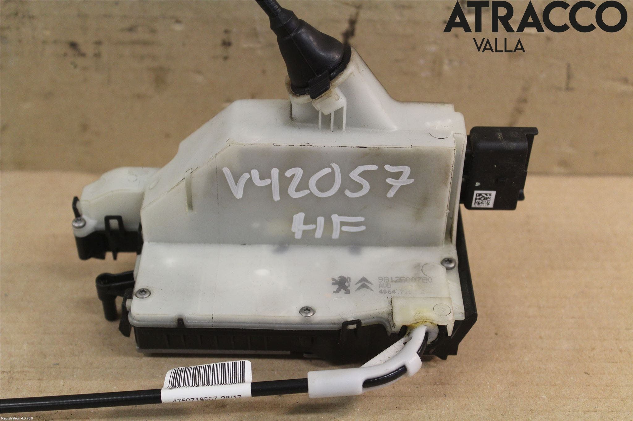 Peugeot 2008 13-20 Låskista-Dörrlås