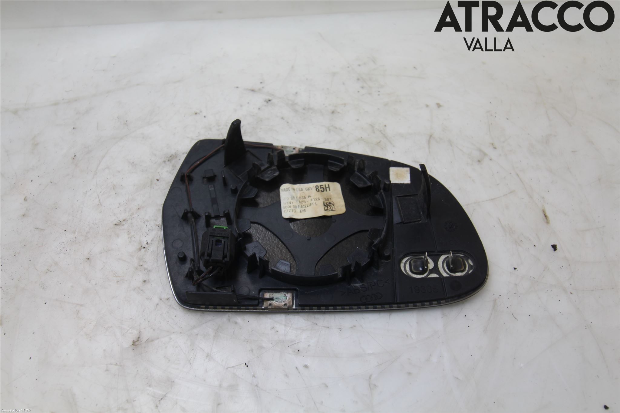 Audi A4/S4 08-11 Spegelglas Vä