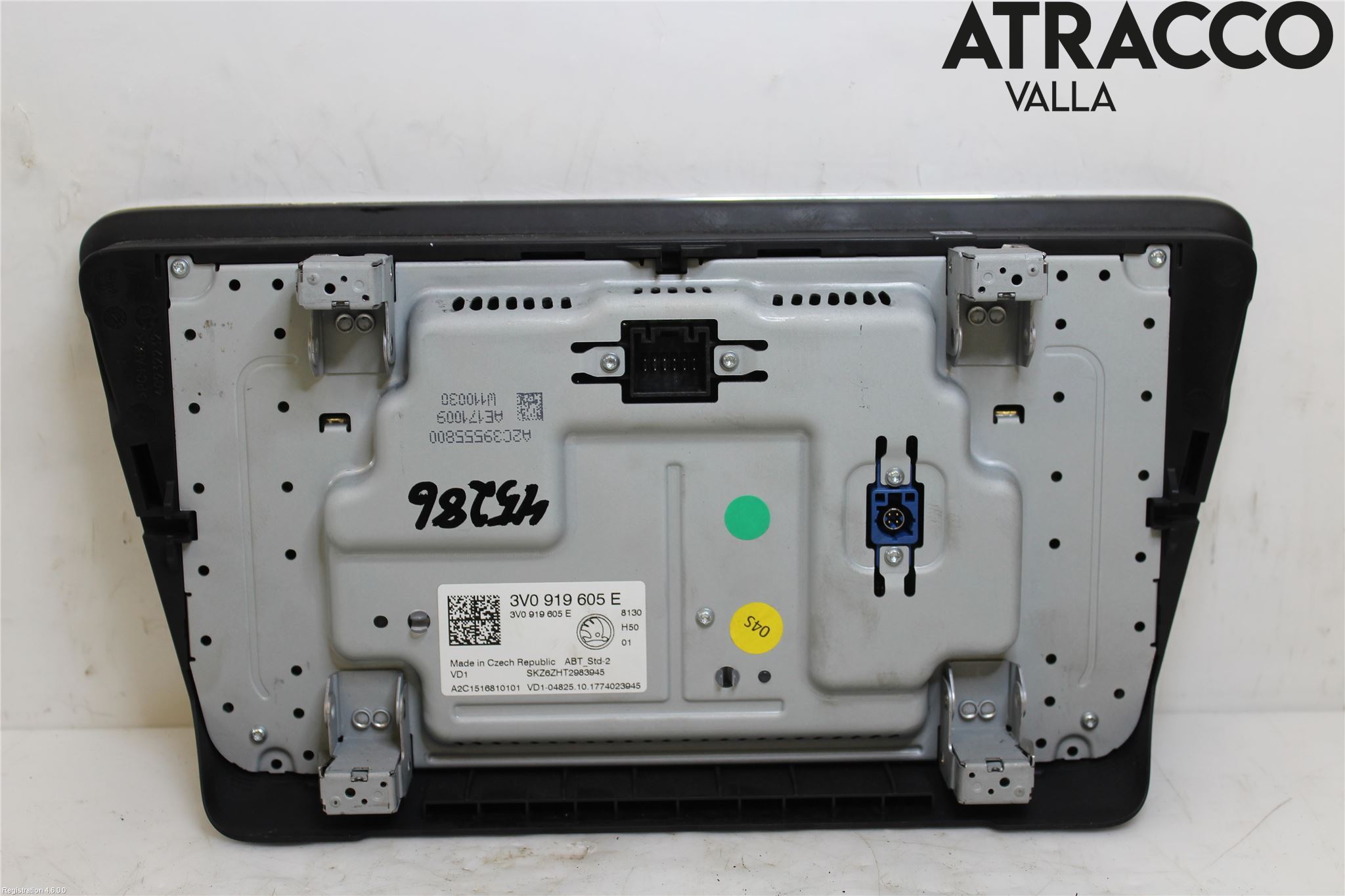 Skoda SUPERB 16-24 Multifunktionsdisplay