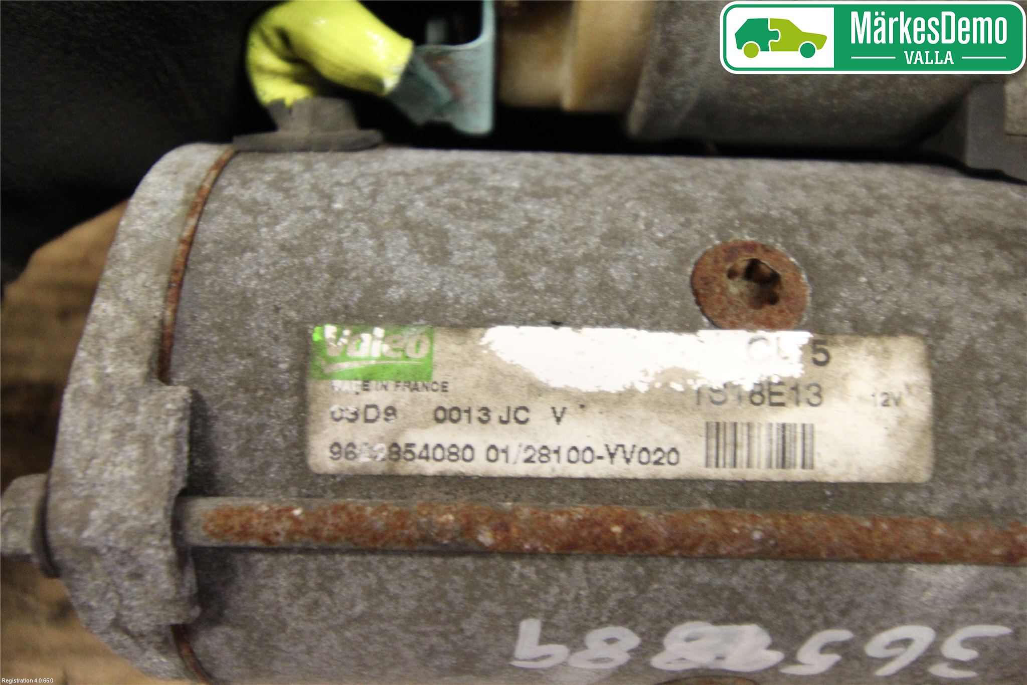 Citroen NEMO Startmotor Diesel