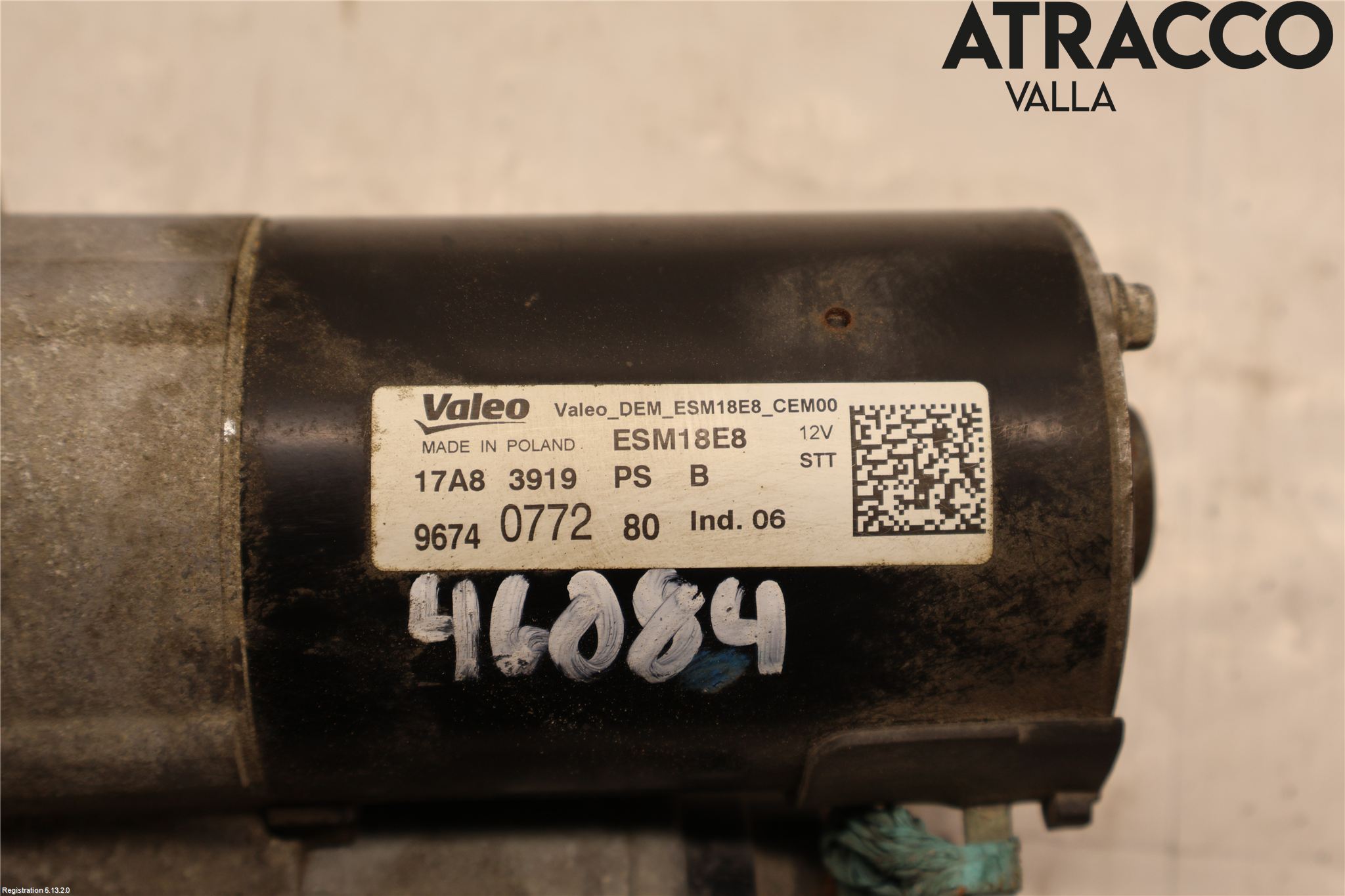 Citroen C4 GRAND PICASSO 14-18 Startmotor
