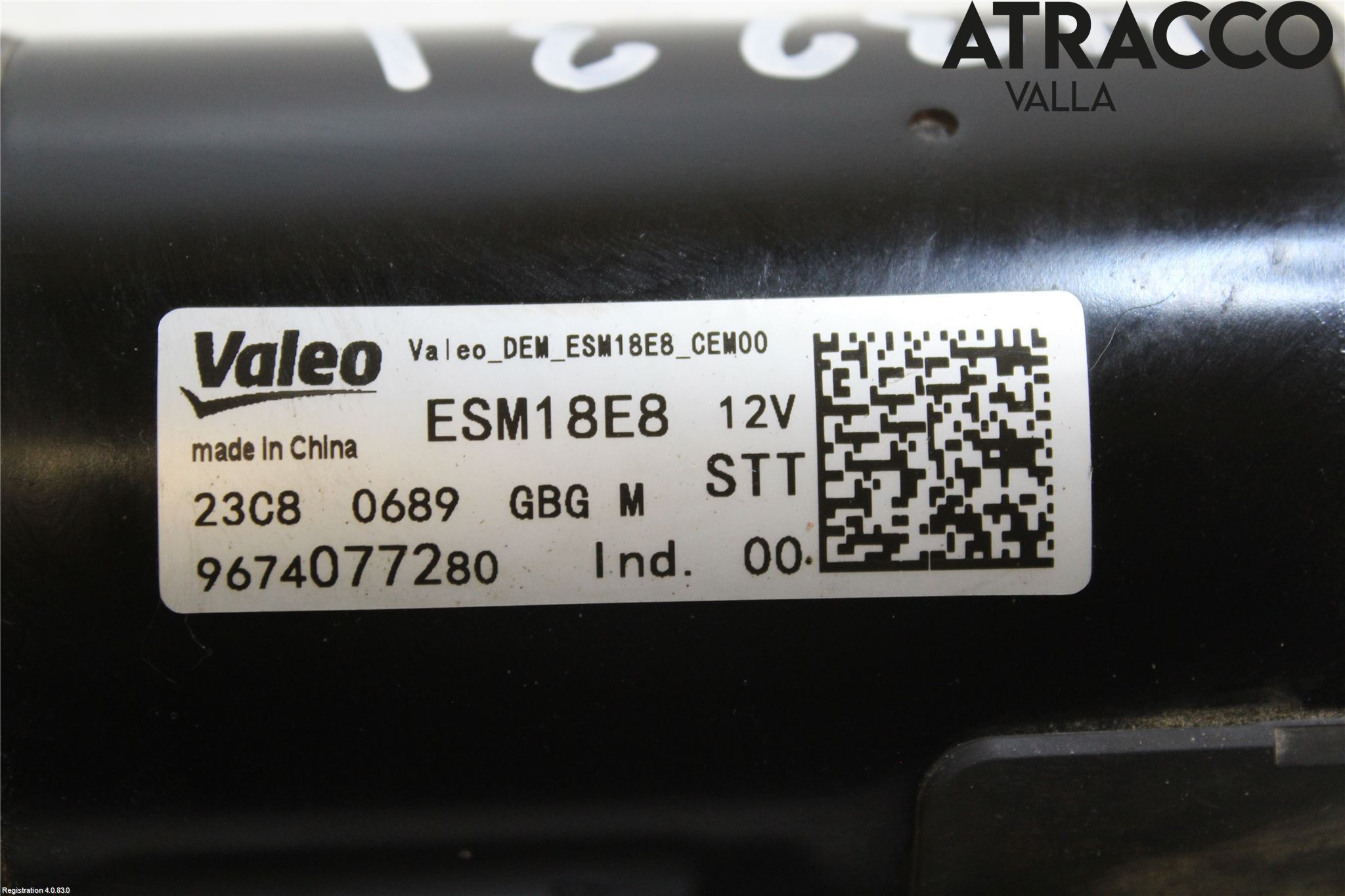 Peugeot 2008 13-20 Startmotor