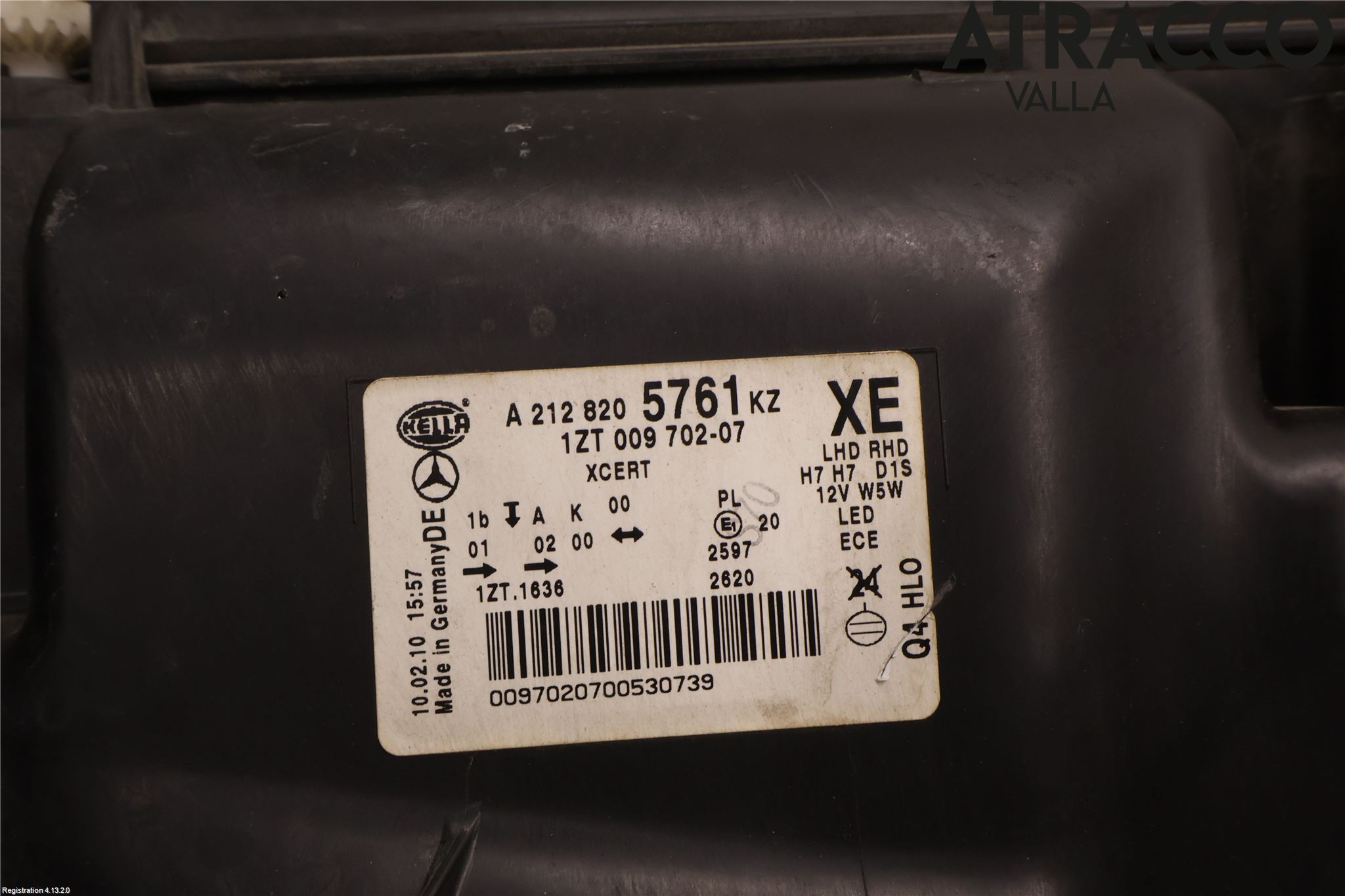 Mercedes-Benz MB E-KLASS (W212) 09-16 Strålkastare Vänster