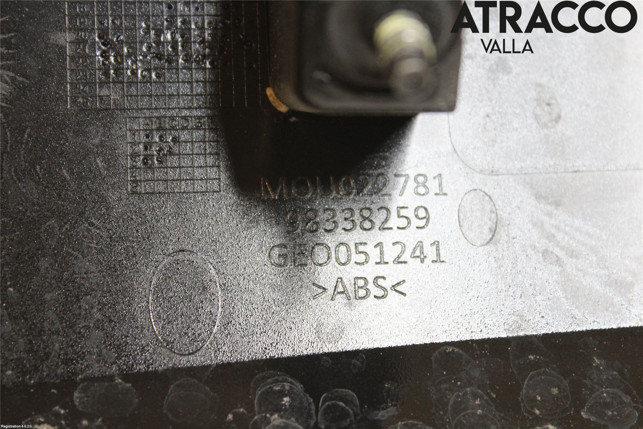 Peugeot 2008/E-2008 20- List Bak-Baklucka