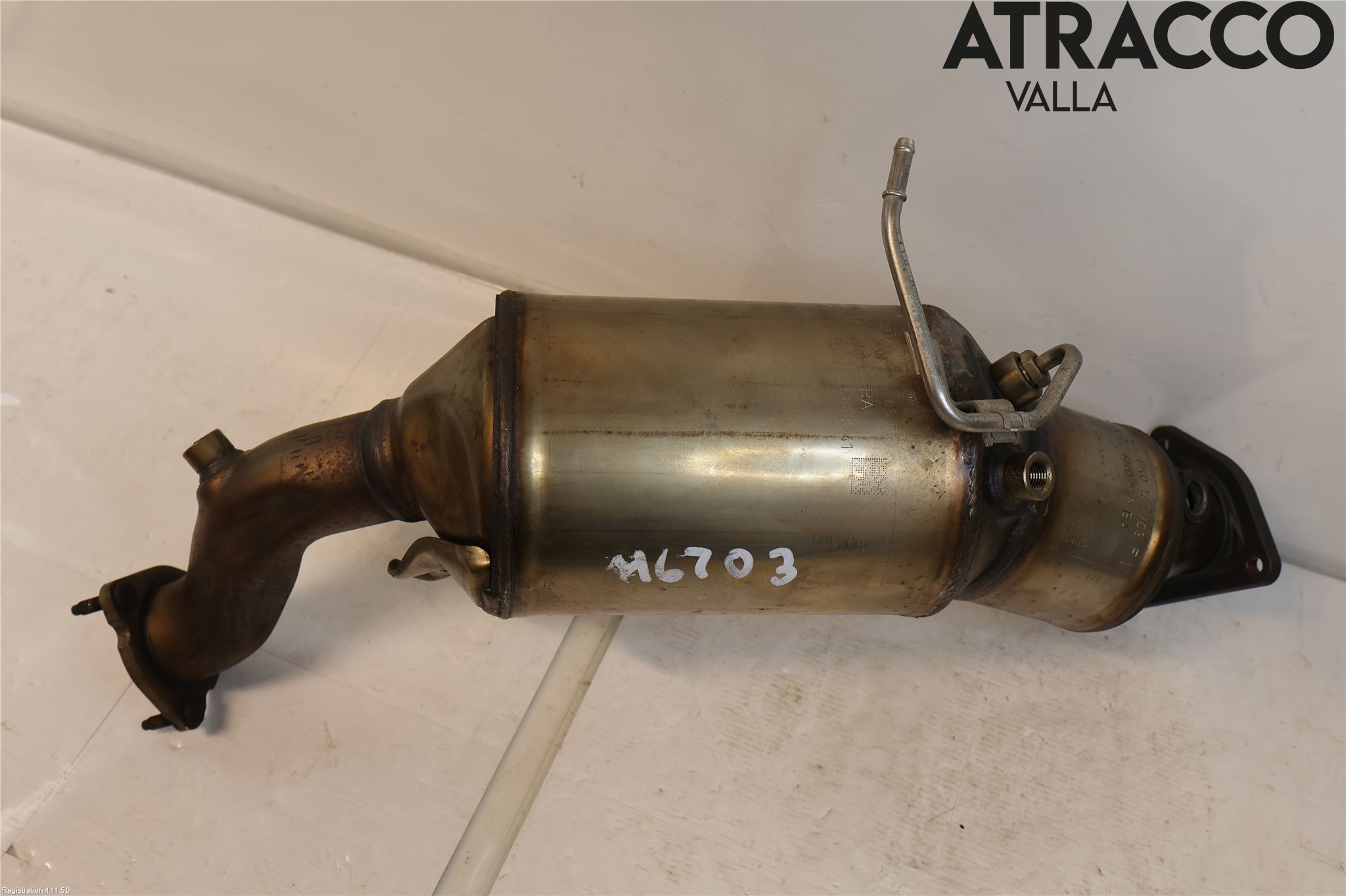 Audi A4 12-15 Avgas Partikelfilter