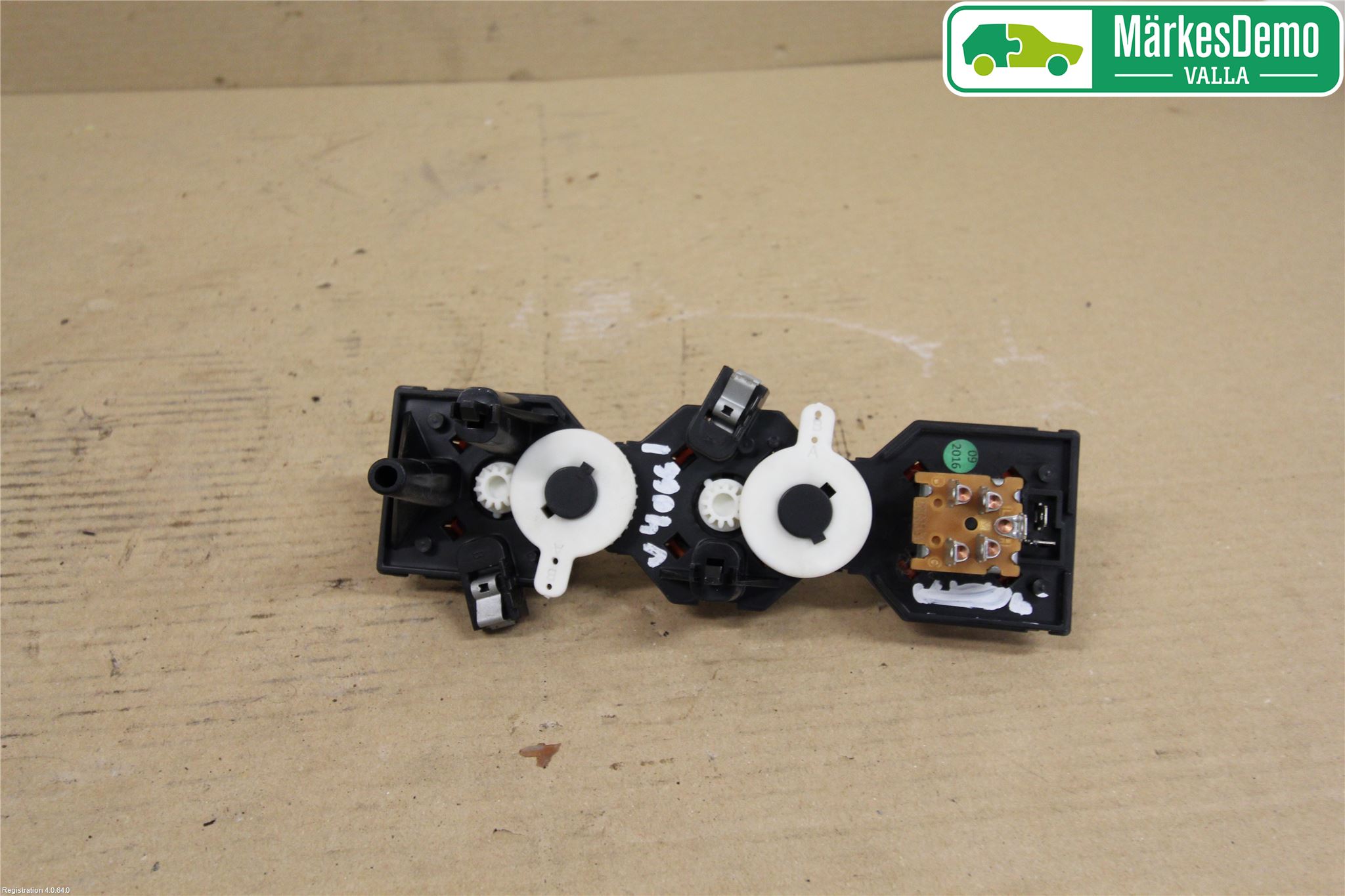 Mopedbil Microcar MICROCAR Värmereglage