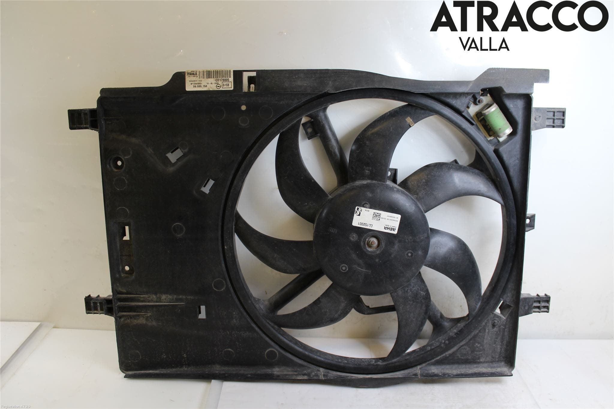 Opel CORSA E 15-19 Kylfläkt El