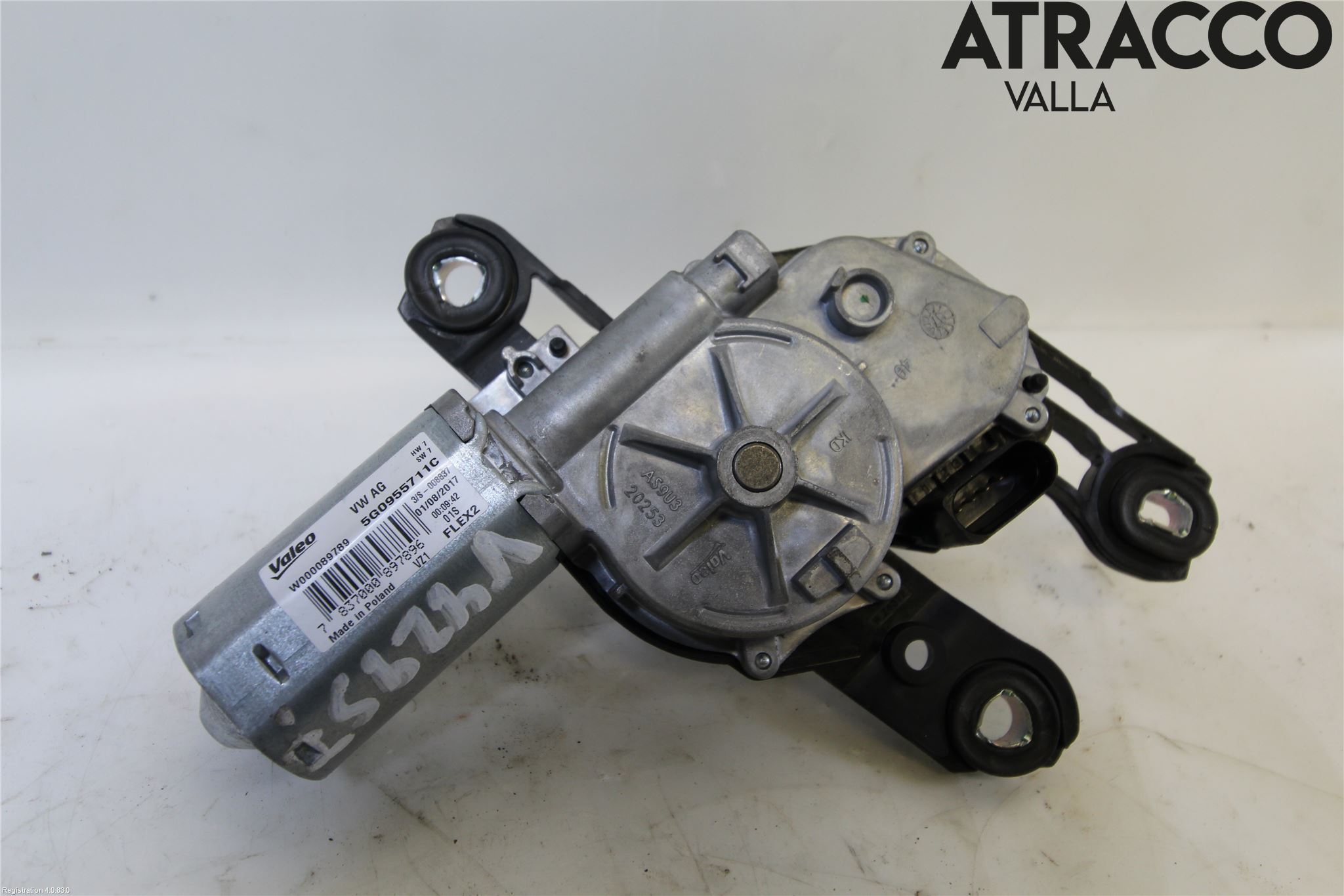 Volkswagen VW PASSAT 15-19 Torkarmotor Baklucka