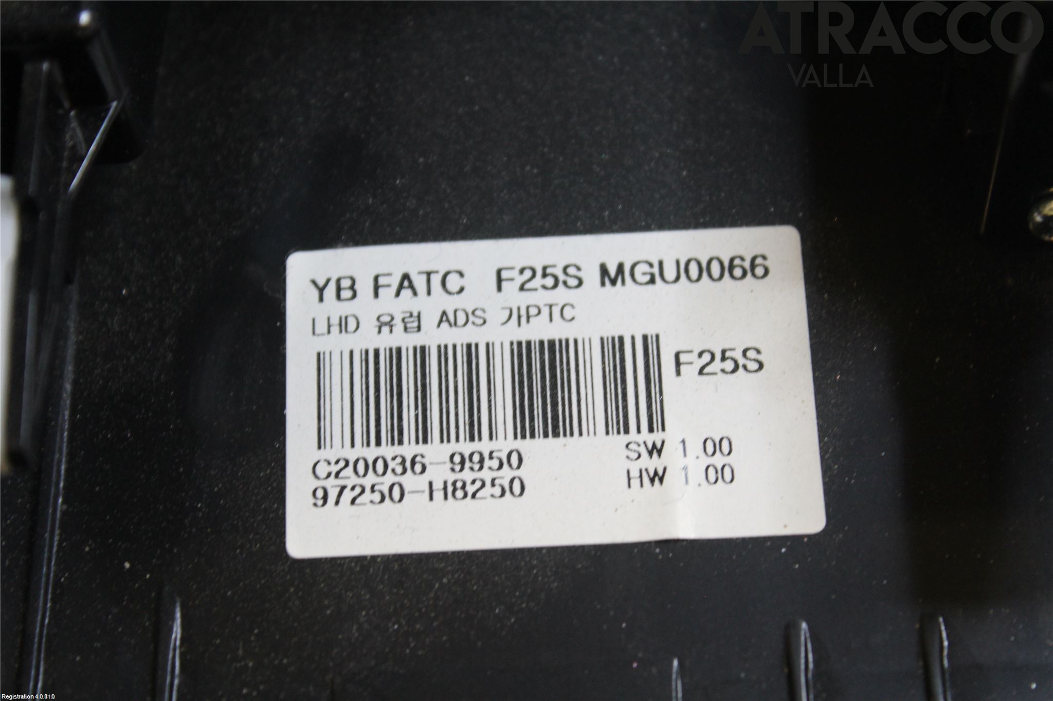 Kia STONIC 18->> Ac Styrenhet Ac Manöveren