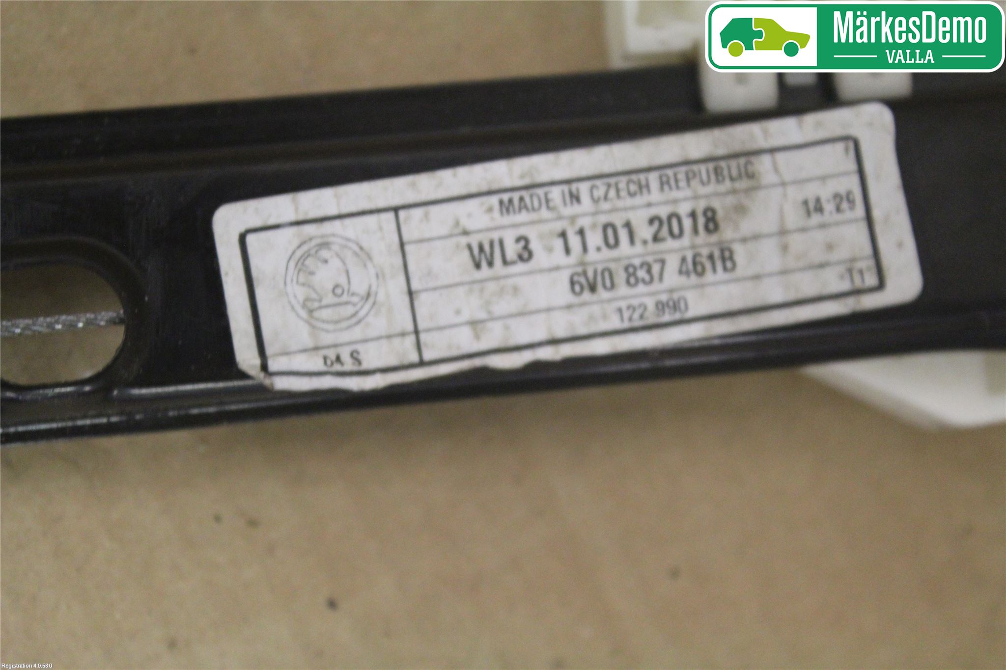 Skoda FABIA 15-21 Fönsterhiss El Kompl