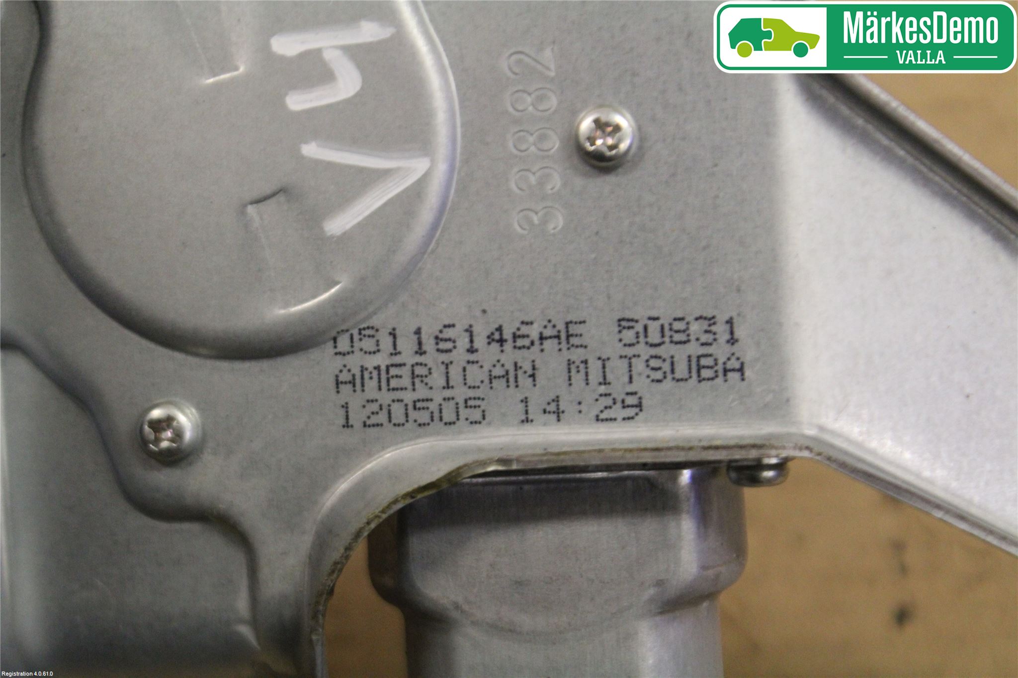 Jeep PATRIOT Torkarmotor Baklucka