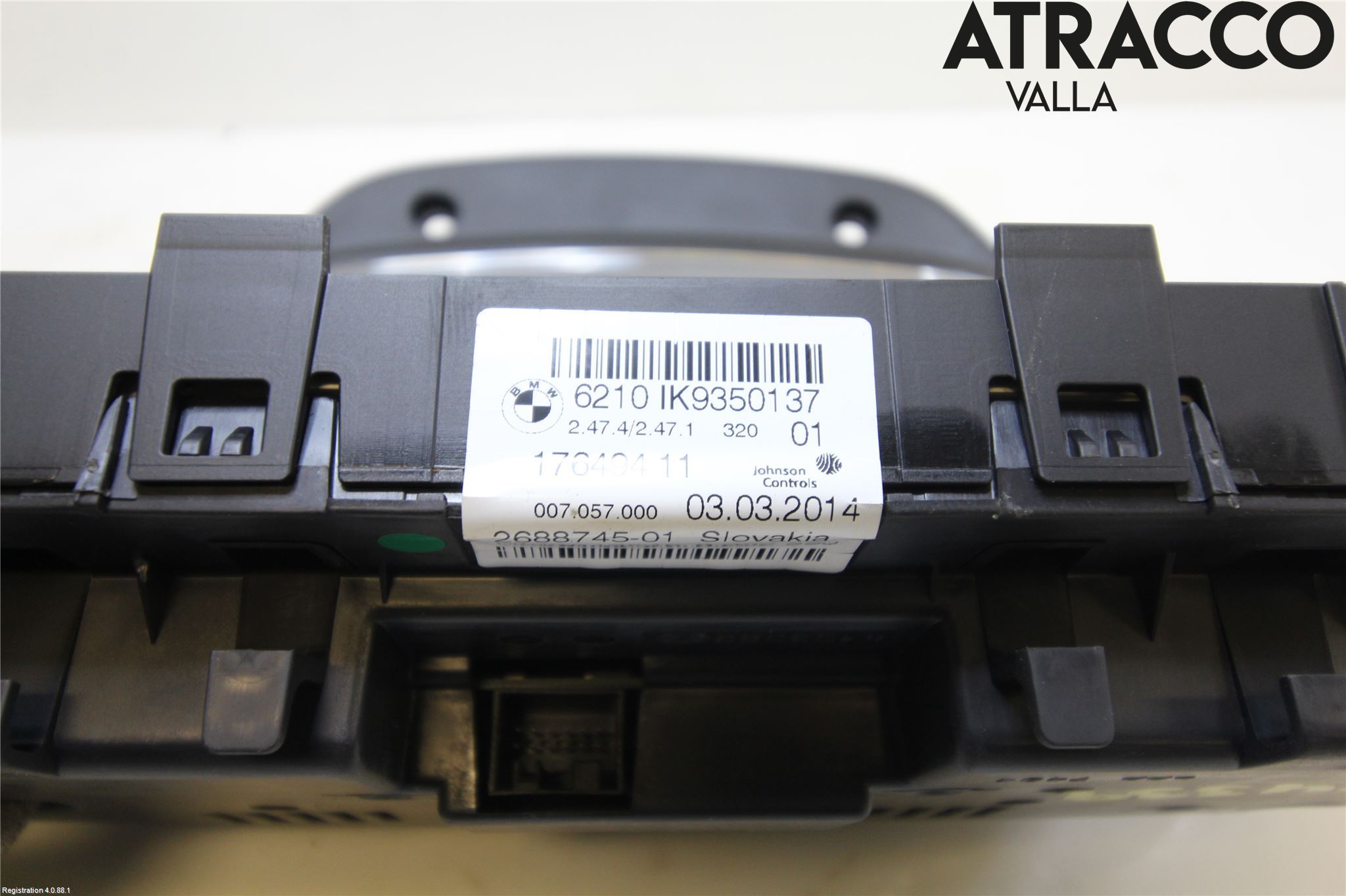 BMW 3 F30/F31/F80 12-19 Instrument Komb