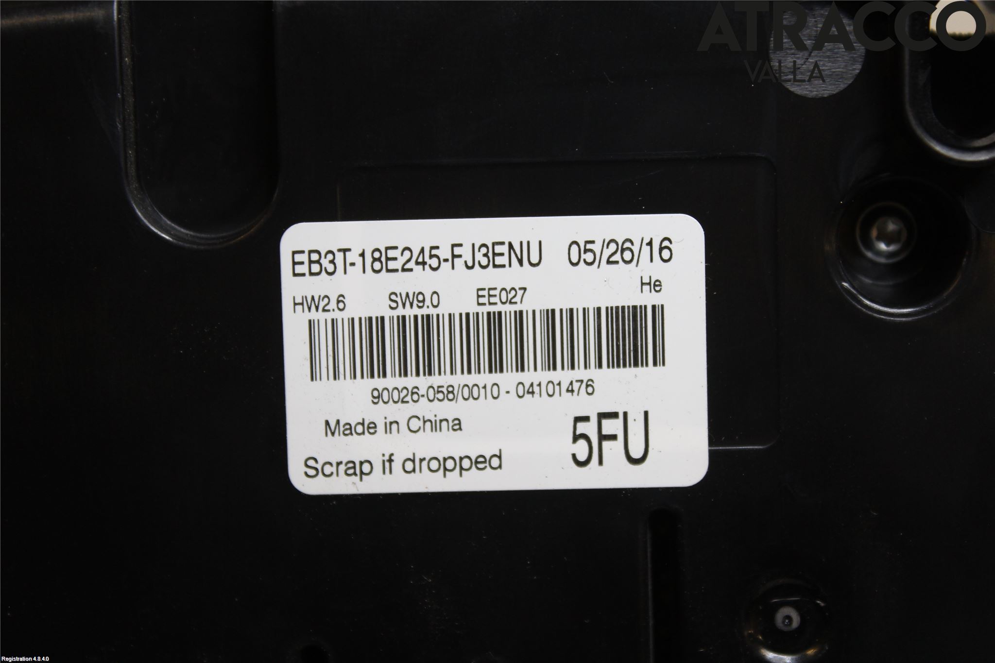 Ford RANGER EU 12-23 Ac Styrenhet Ac Manöveren