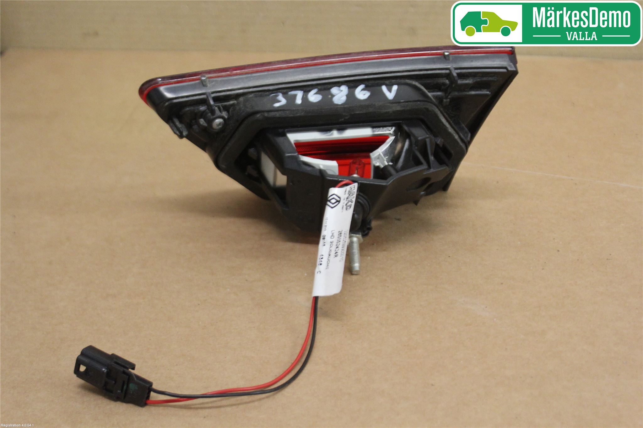 Renault CLIO IV 12-16 Bakljus Lucka Vä