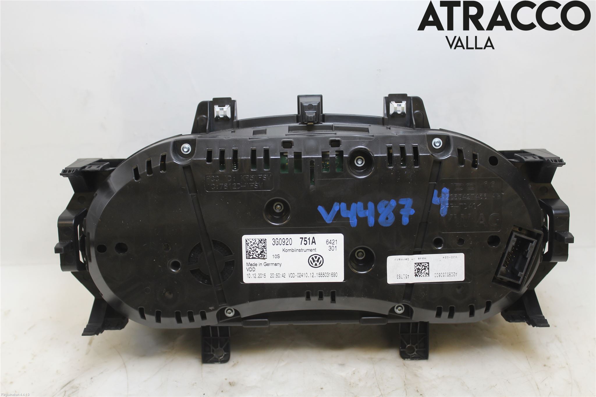 Volkswagen VW PASSAT 15-19 Instrument Komb