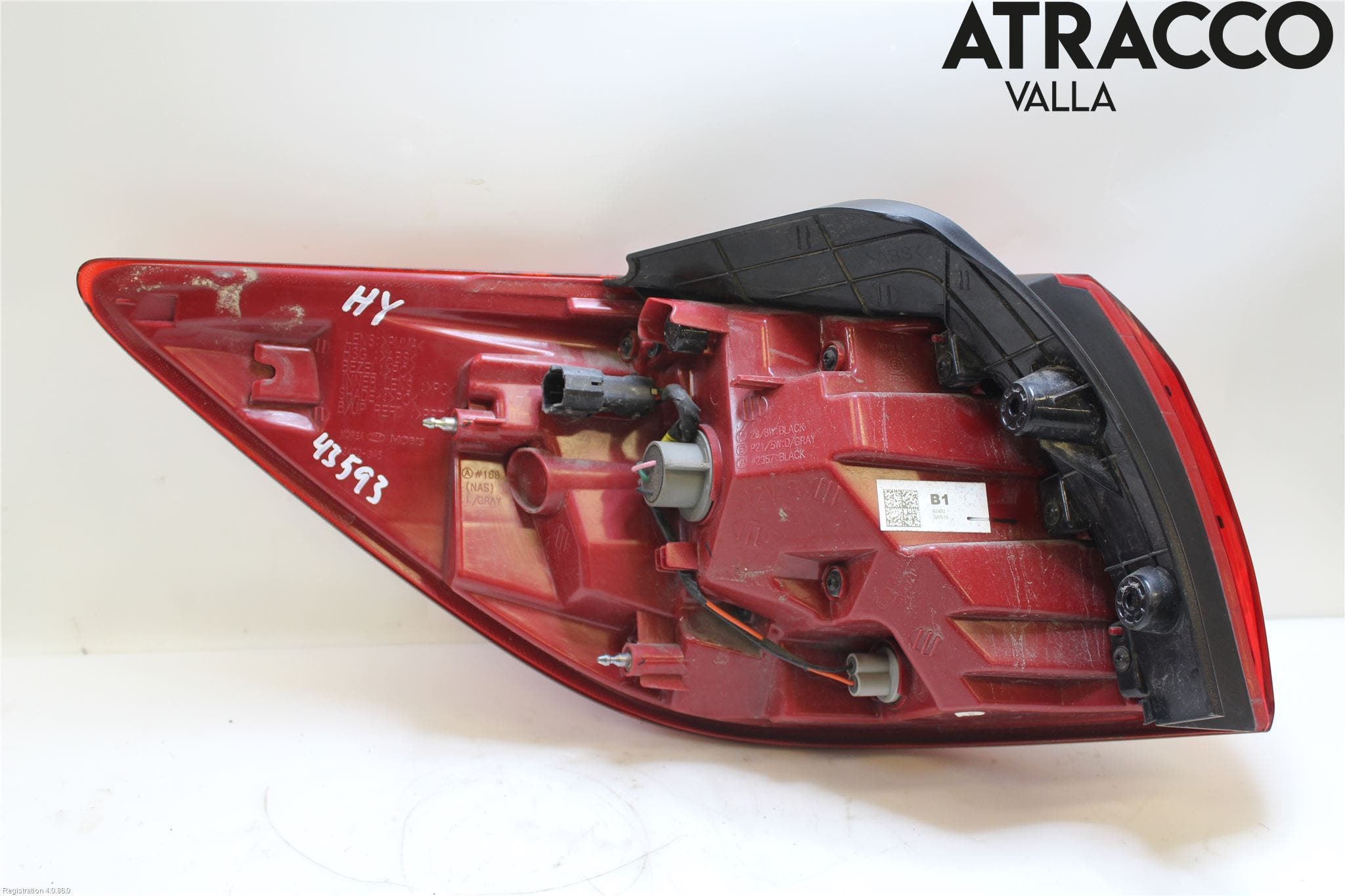 Kia SPORTAGE (SL) 11-15 Bakljus Höger