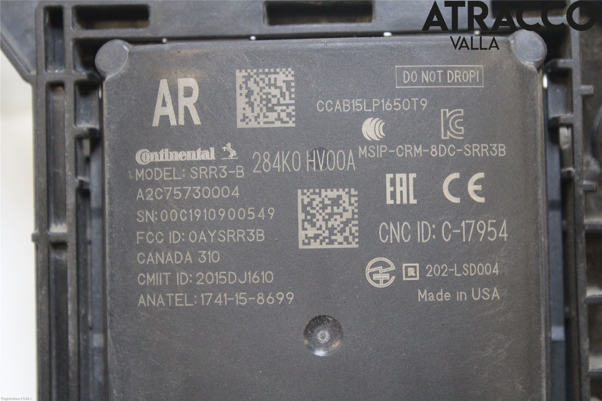Nissan QASHQAI 17-21 Sensor Aktivt Kollisionsskydd