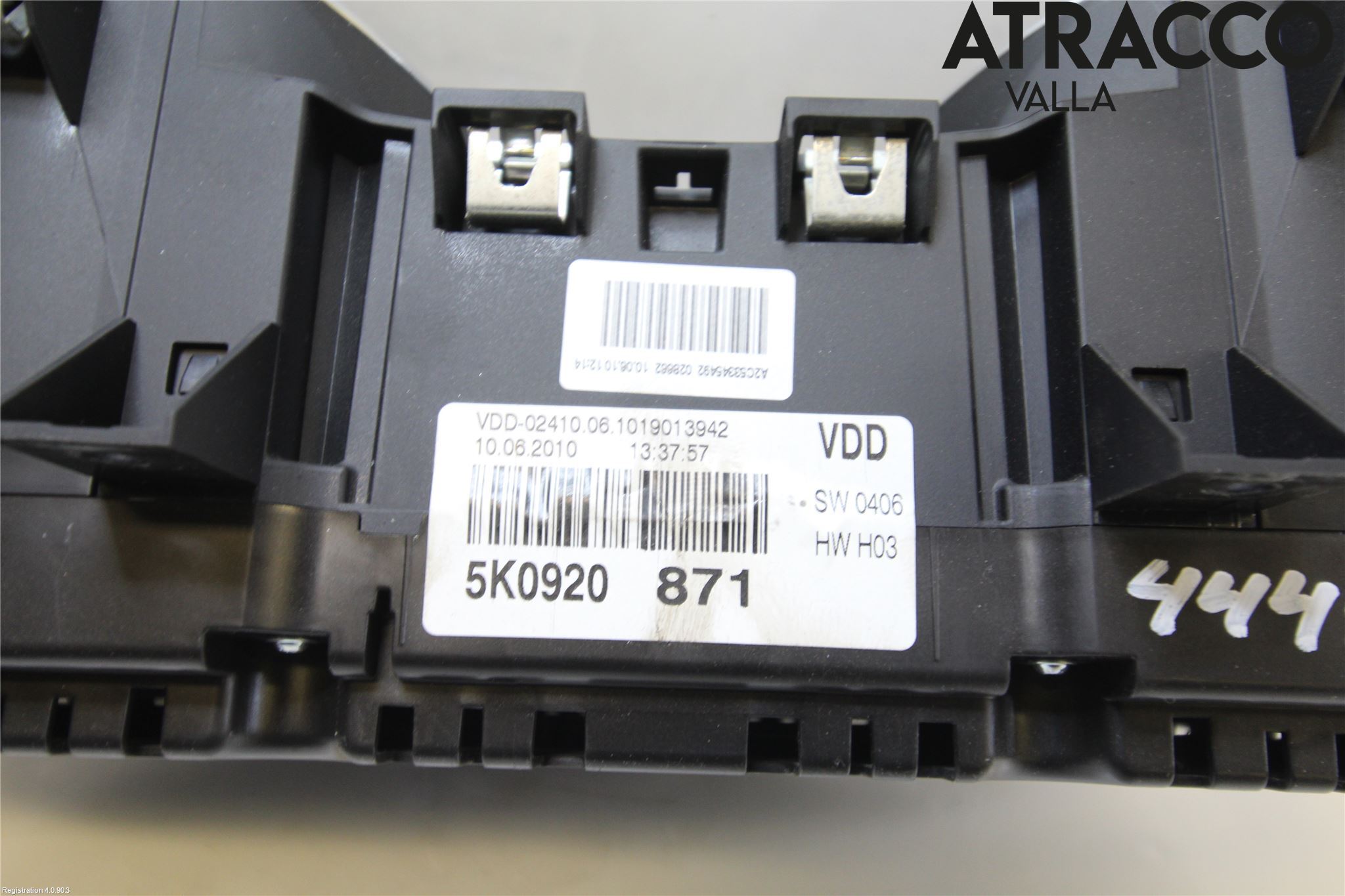 Volkswagen VW GOLF VI 09-13 Instrument Komb