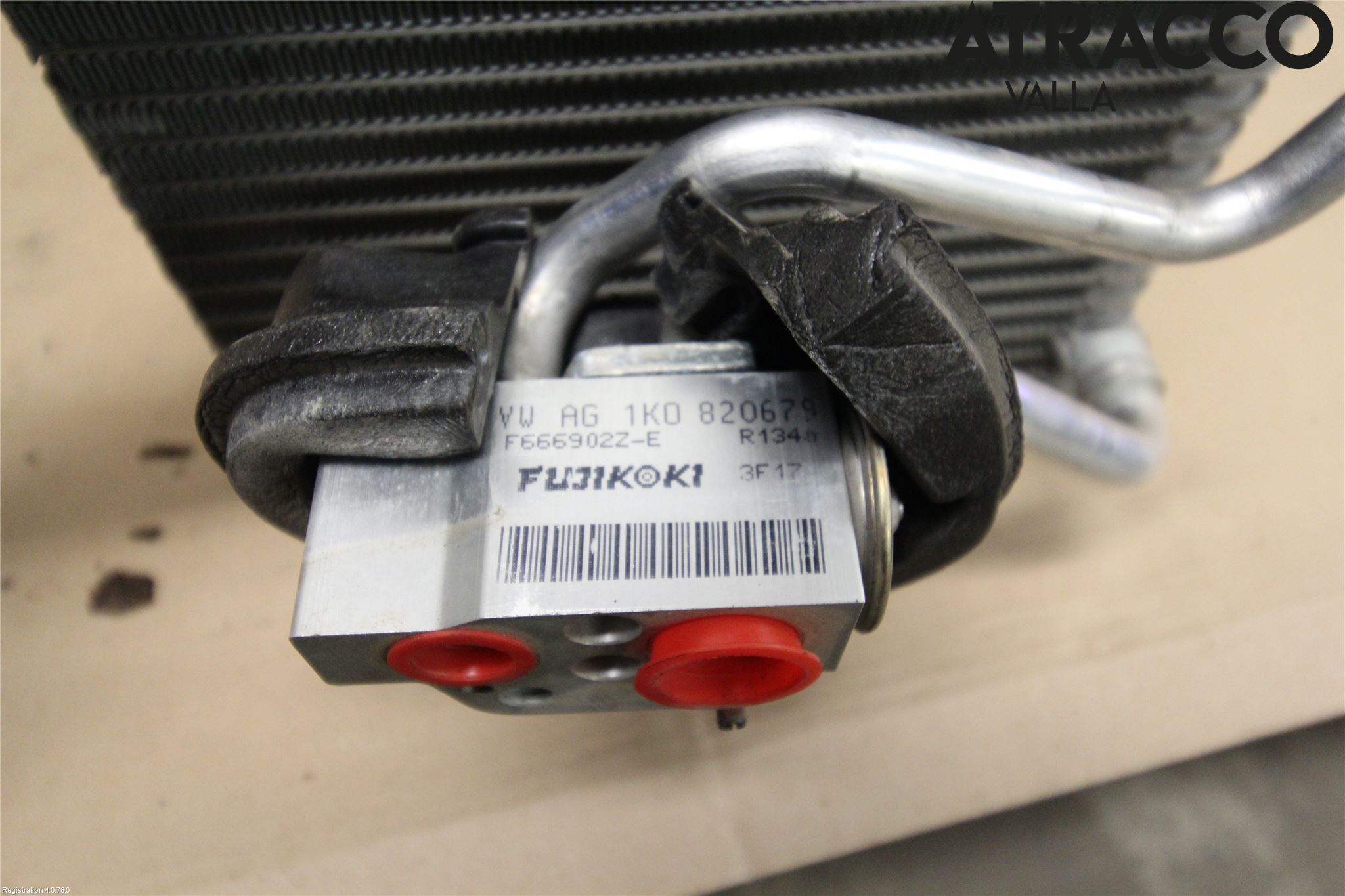 Volkswagen VW CADDY      04-10 Ac Cellpaket-Förångare